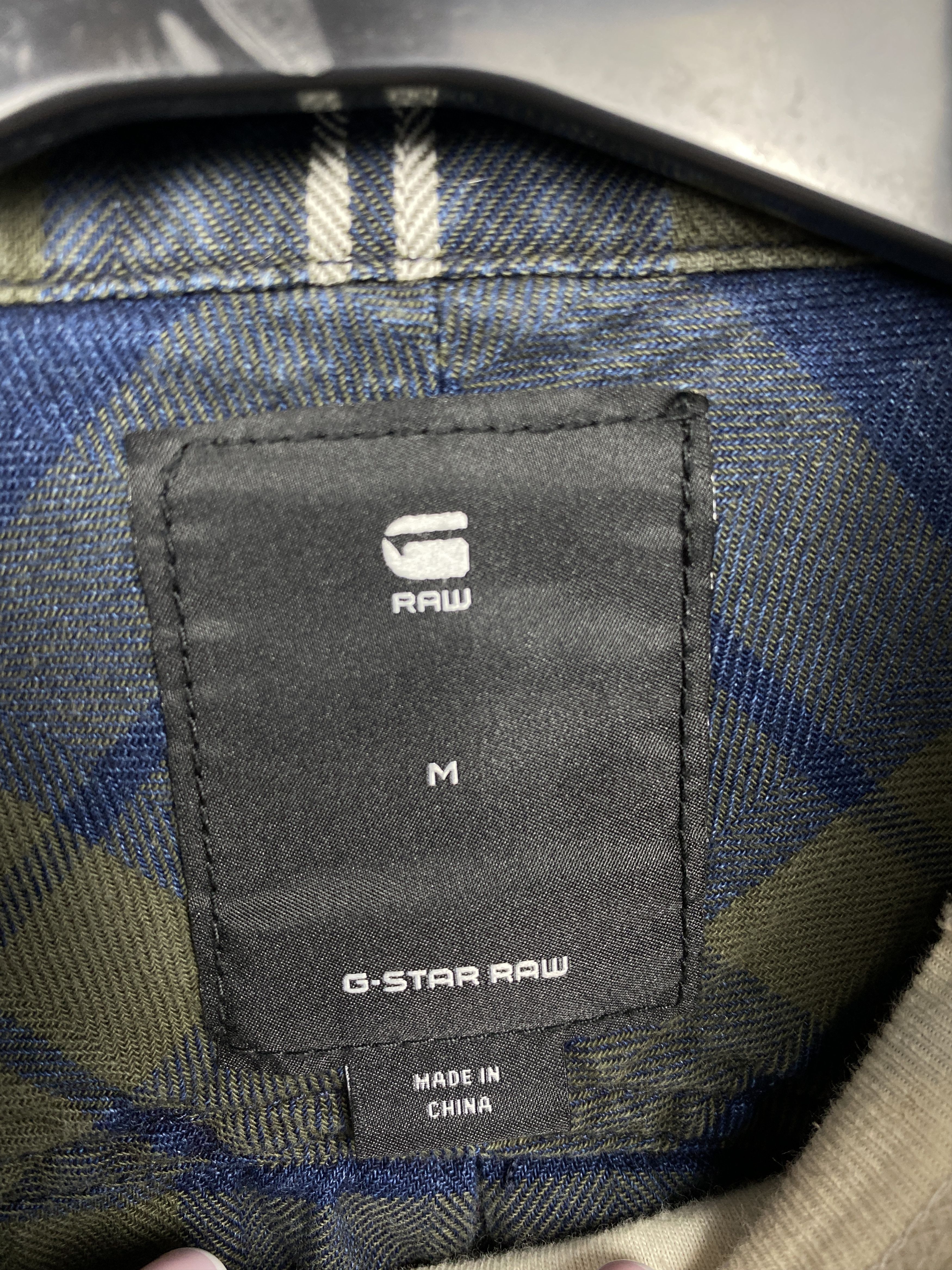 G-Star G Star Raw Mens Flannel Plaid Shirt Size US M / EU 48-50 / 2 - 4 Thumbnail