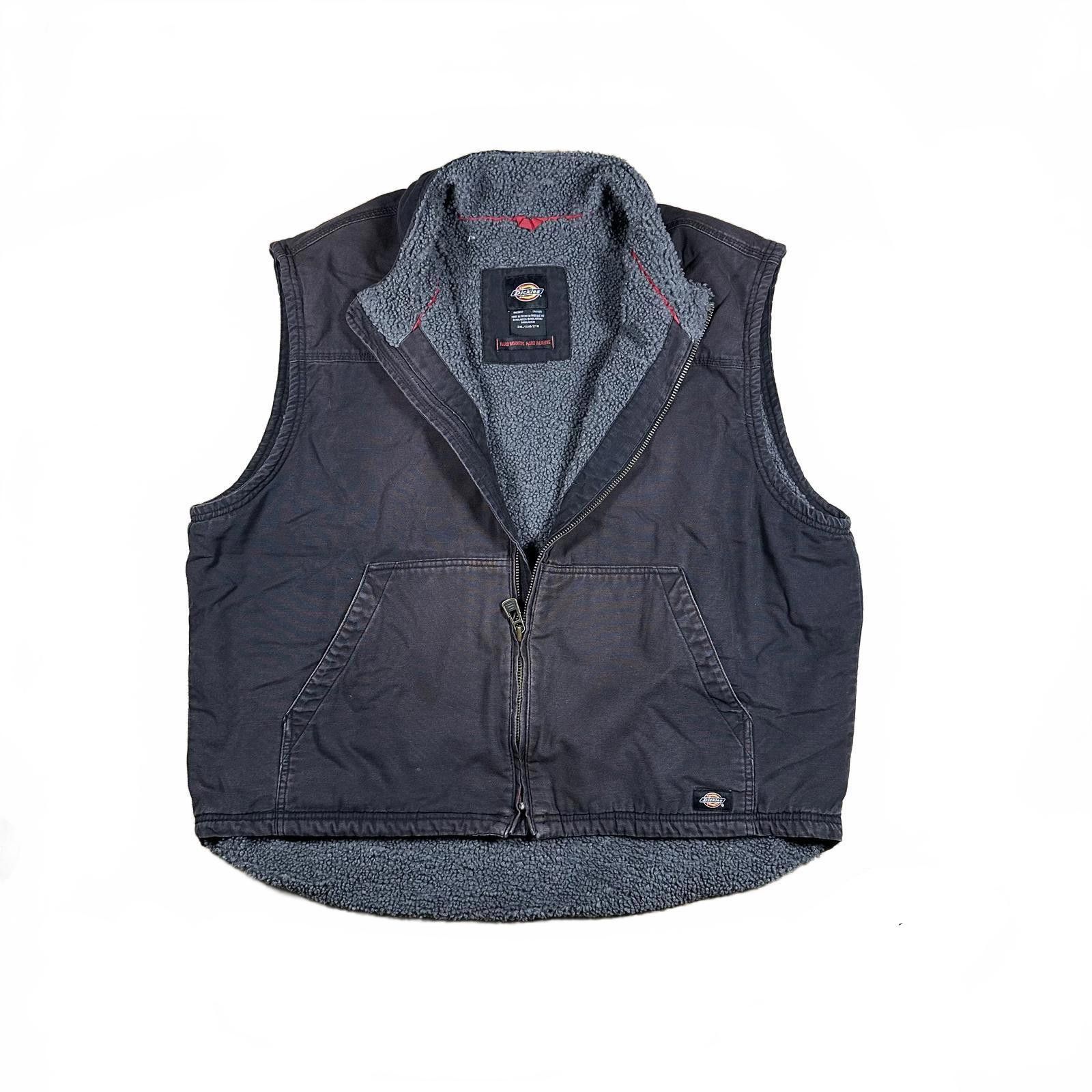 Dickies Dickies Mens Vest XXL Black Sherpa Lined Workwear Size US L / EU 52-54 / 3 - 1 Thumbnail