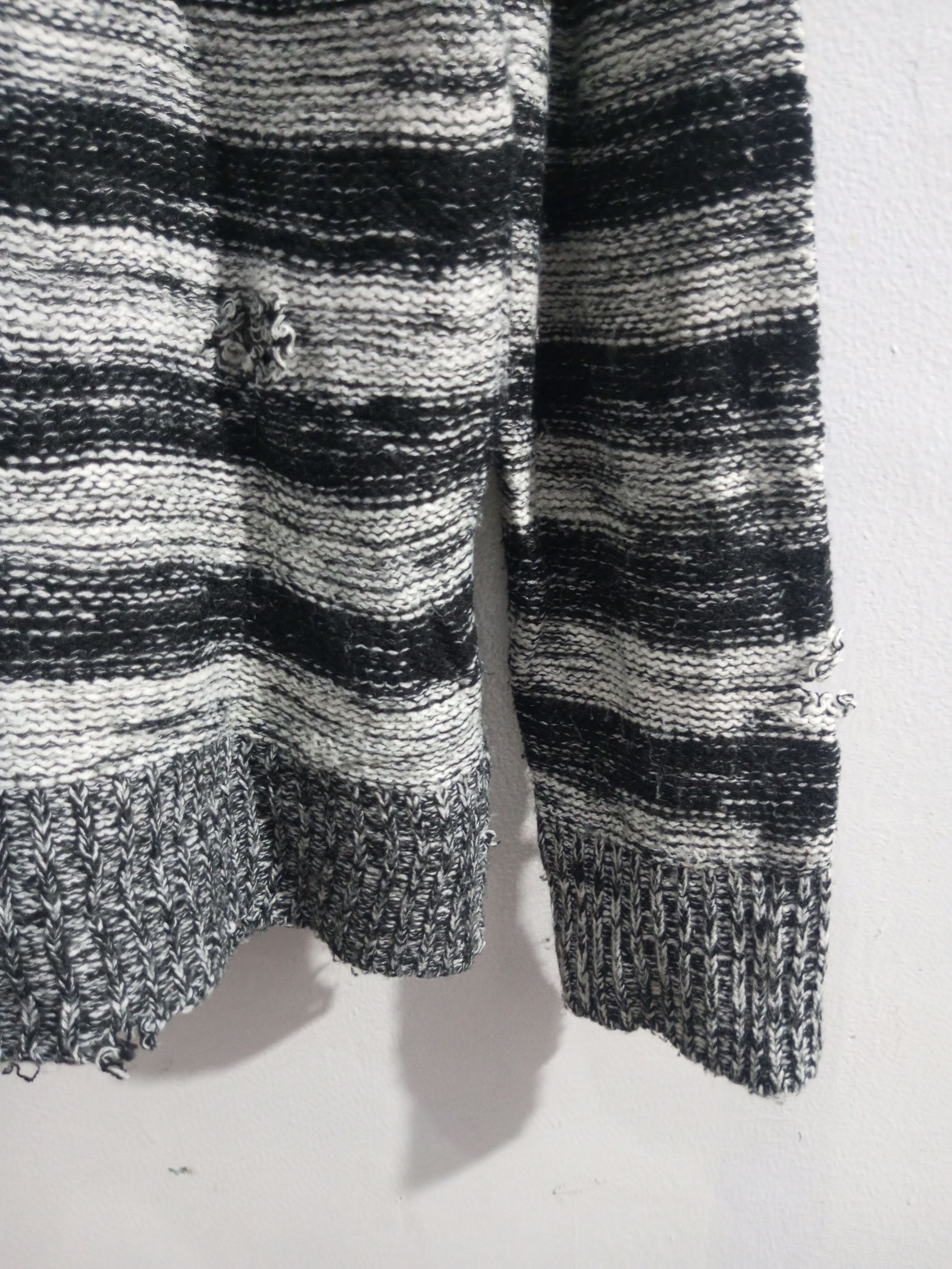 Other Vintage spinash striped distressed knitwear Size US L / EU 52-54 / 3 - 13 Thumbnail