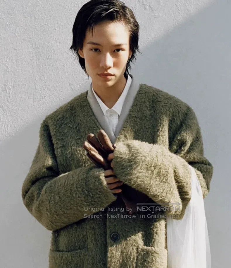 Our Legacy Our Legacy Avocado Green Button-Up Cardigan Jacket Size XS / US 0-2 / IT 36-38 - 8 Thumbnail