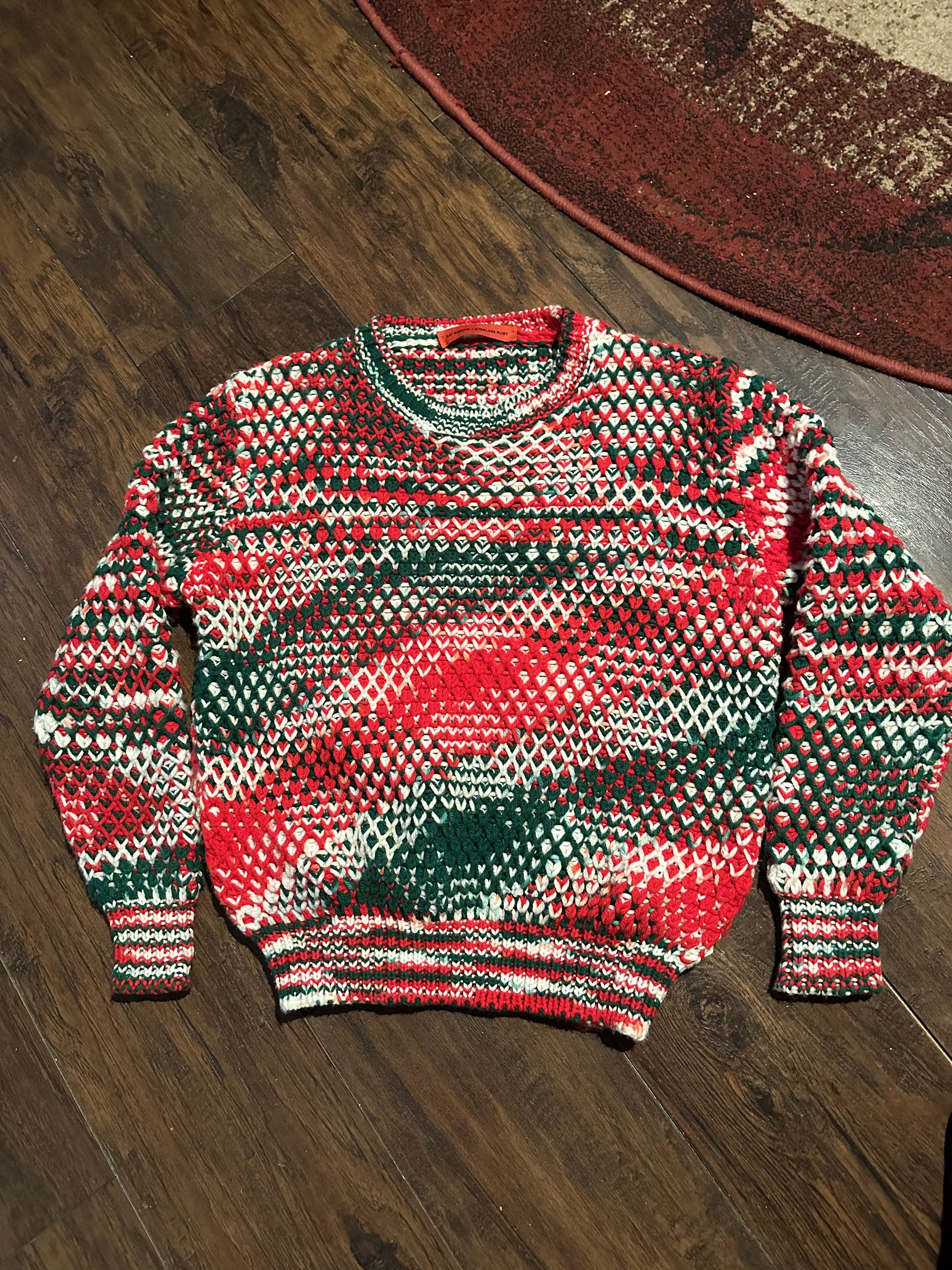 Raf Simons Raf Simons Sterling Ruby Mohair Sweater | Grailed