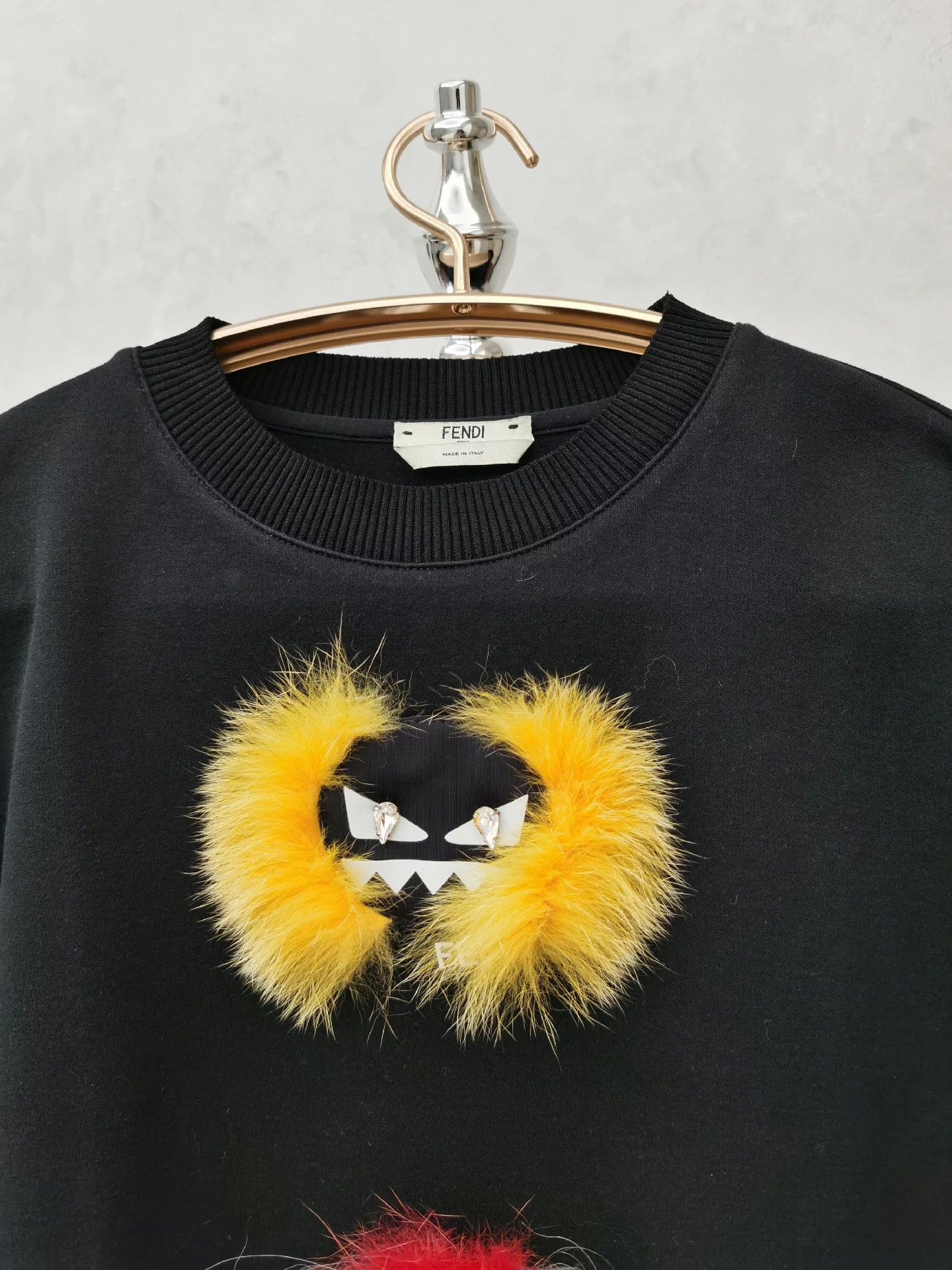 Fendi FENDI Monster Space Cotton Sweatshirt 40 Unisex Worn 2x Size S / US 4 / IT 40 - 3 Thumbnail