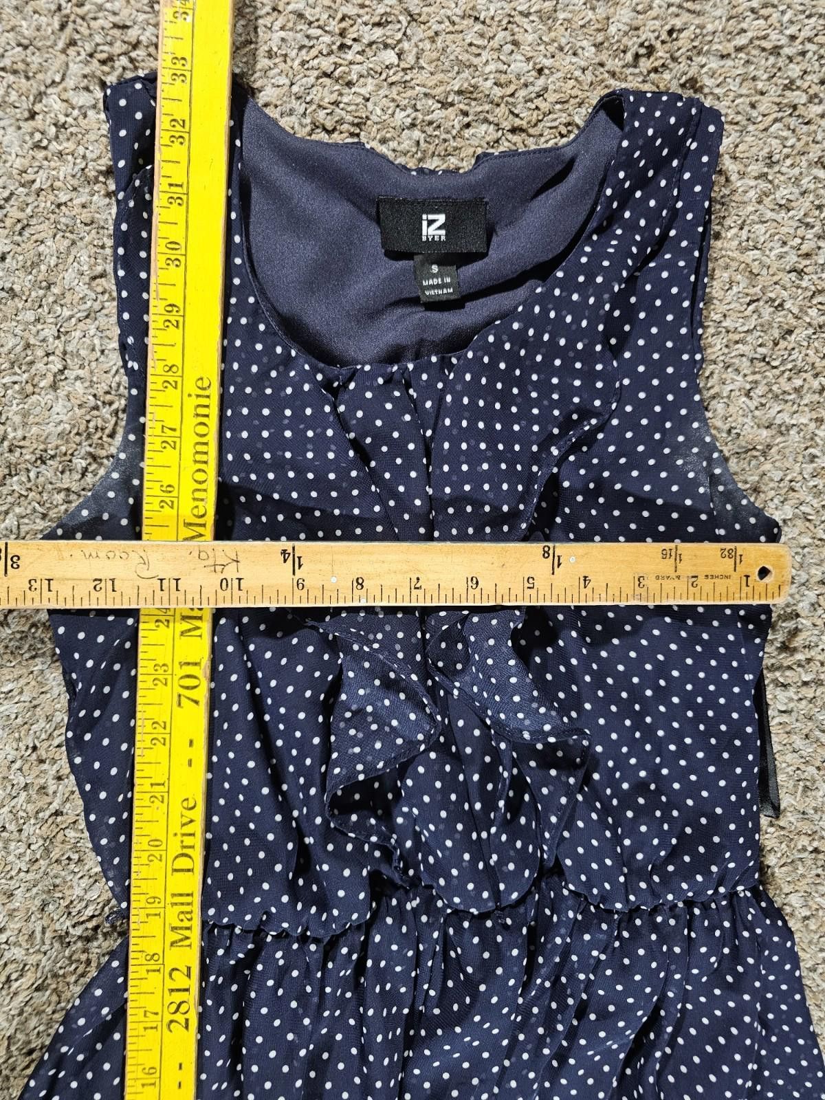 Other iZ Byer Blue Polka Dot Dress S Size S / US 4 / IT 40 - 5 Thumbnail