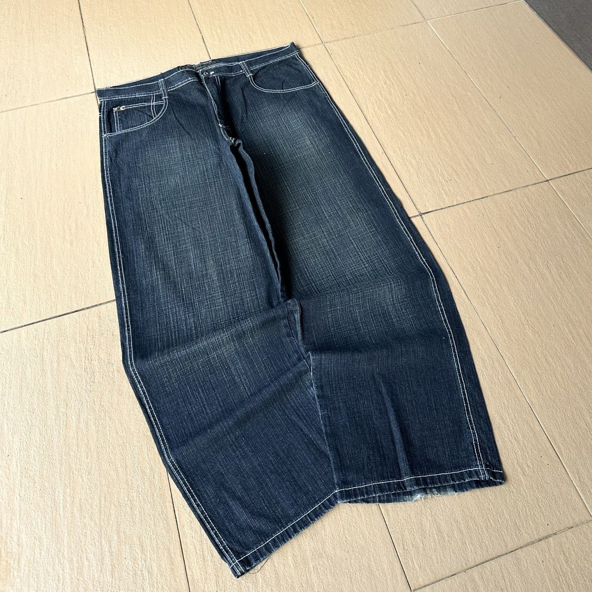 Southpole Rare Southpole Brown Tab Baggy Jeans Y2K Size US 42 / EU 58 - 9 Thumbnail