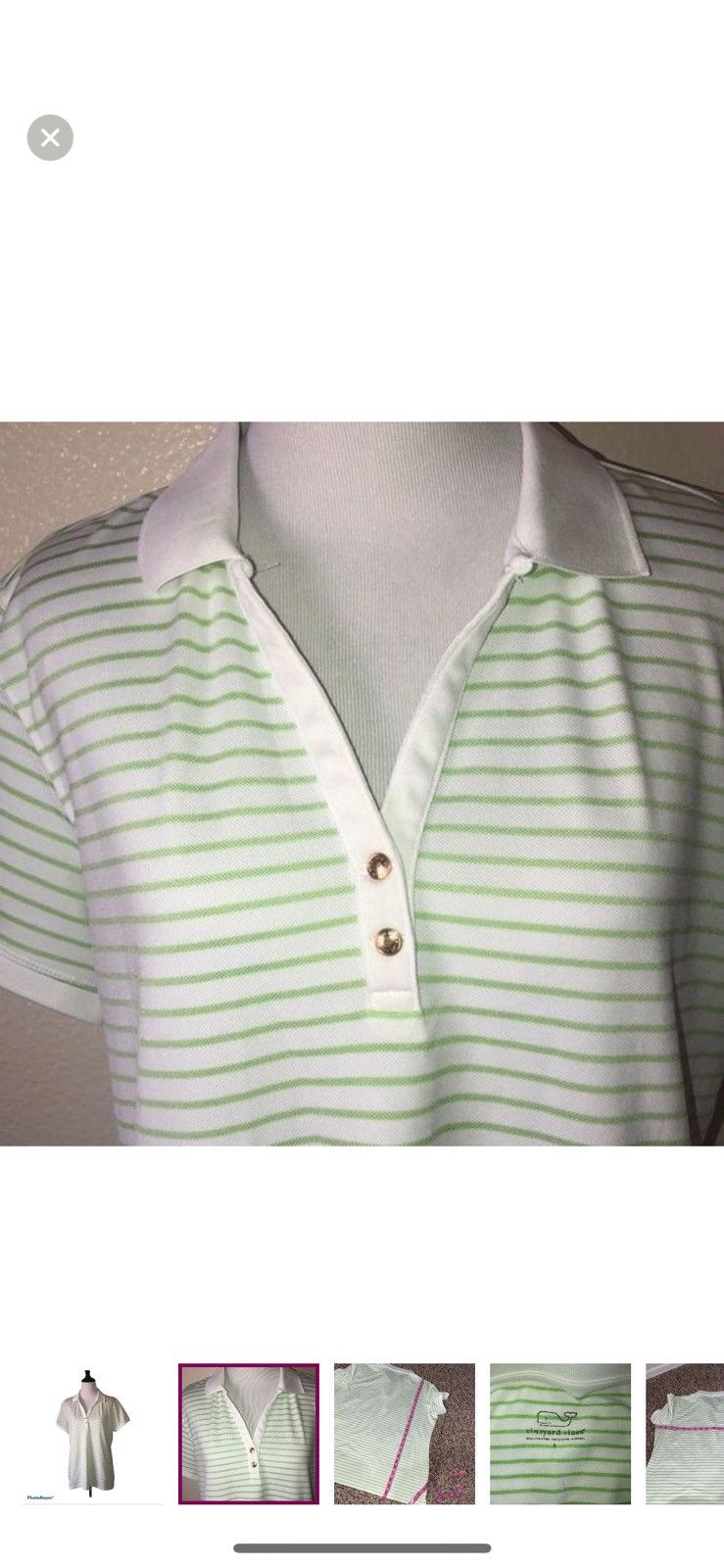 Vineyard Vines Vineyard vines large striped polo shirt Size L / US 10 / IT 46 - 4 Thumbnail