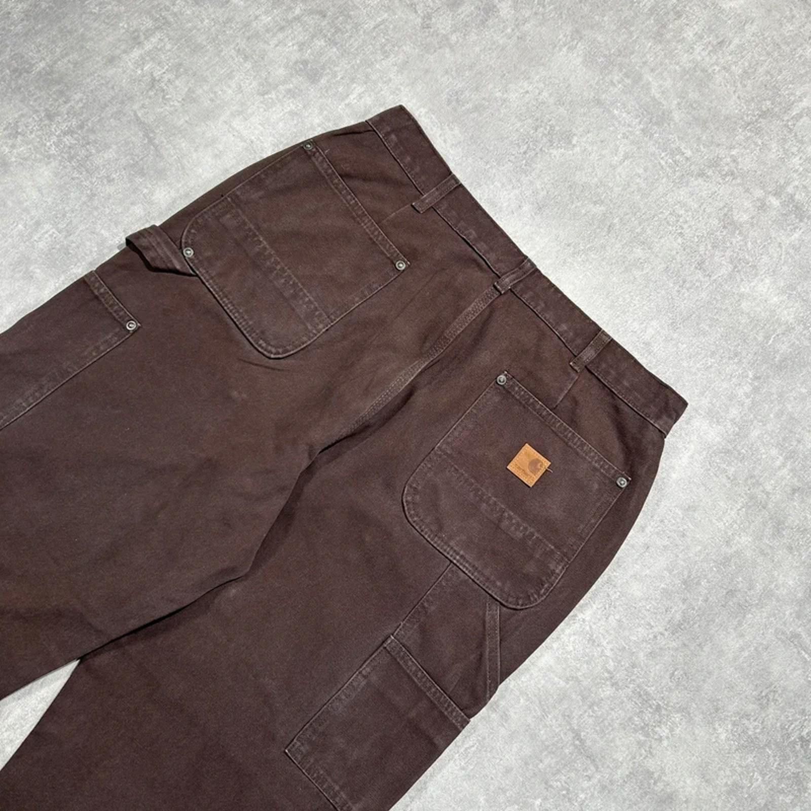 Carhartt Carhartt double knee carpenter pants, W34 Size US 34 / EU 50 - 6 Thumbnail