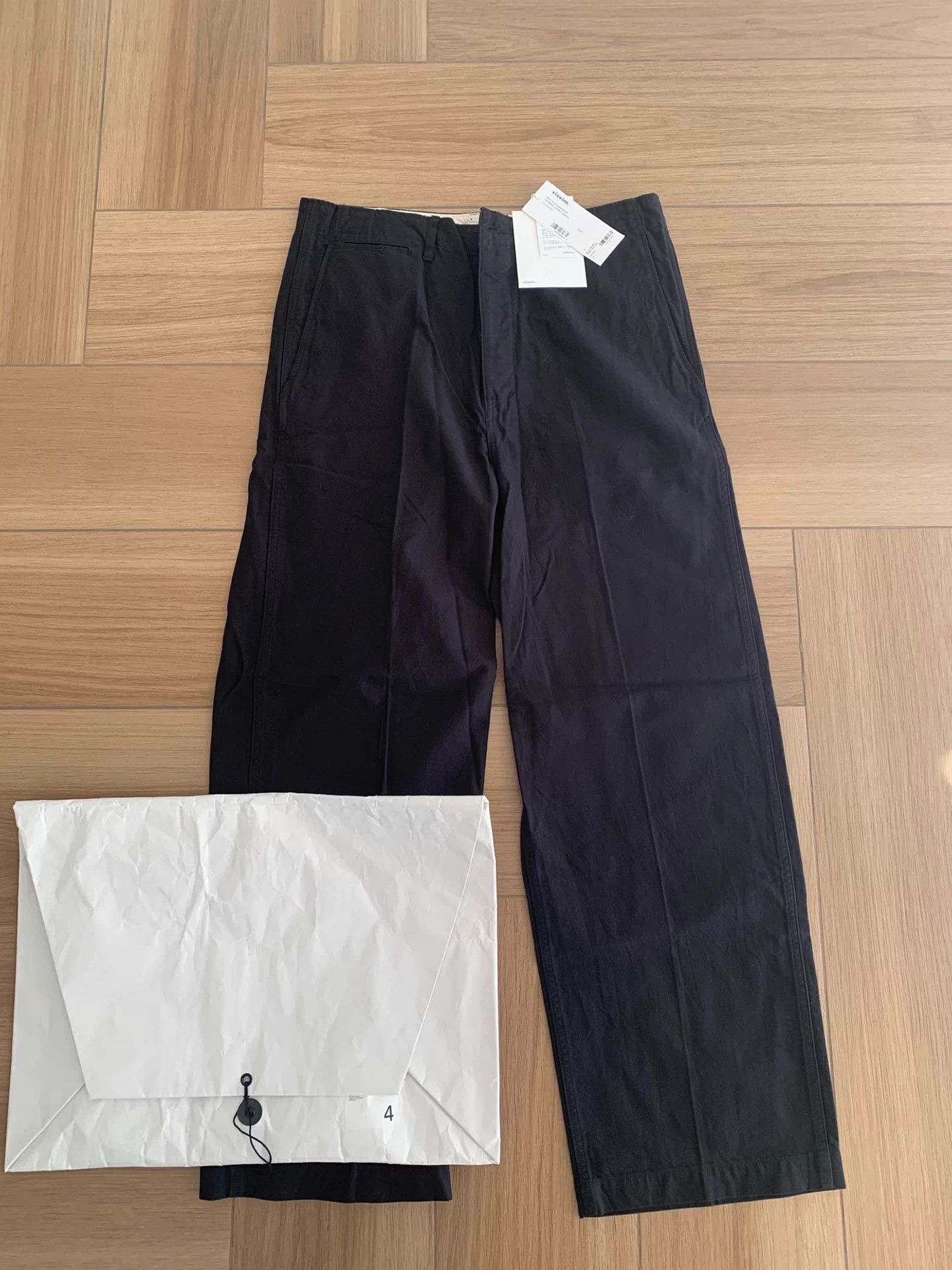 Visvim VISVIM 25SS EX WIDE CHINO Black 4 Size US 34 / EU 50 - 1 Thumbnail