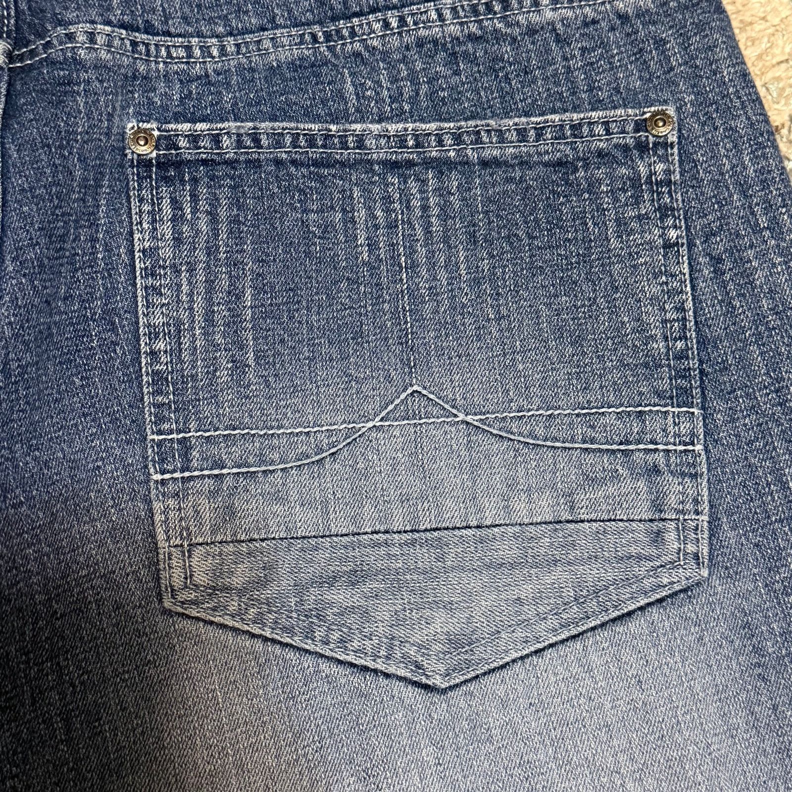 Avirex Vintage Avirex Baggy Jeans 38x32 Striped Y2K Southpole Style Size US 38 / EU 54 - 4 Thumbnail