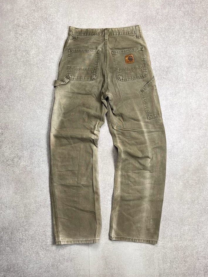 Vintage Carhartt Made In USA Baggy Workwear Jeans Y2K 29x32