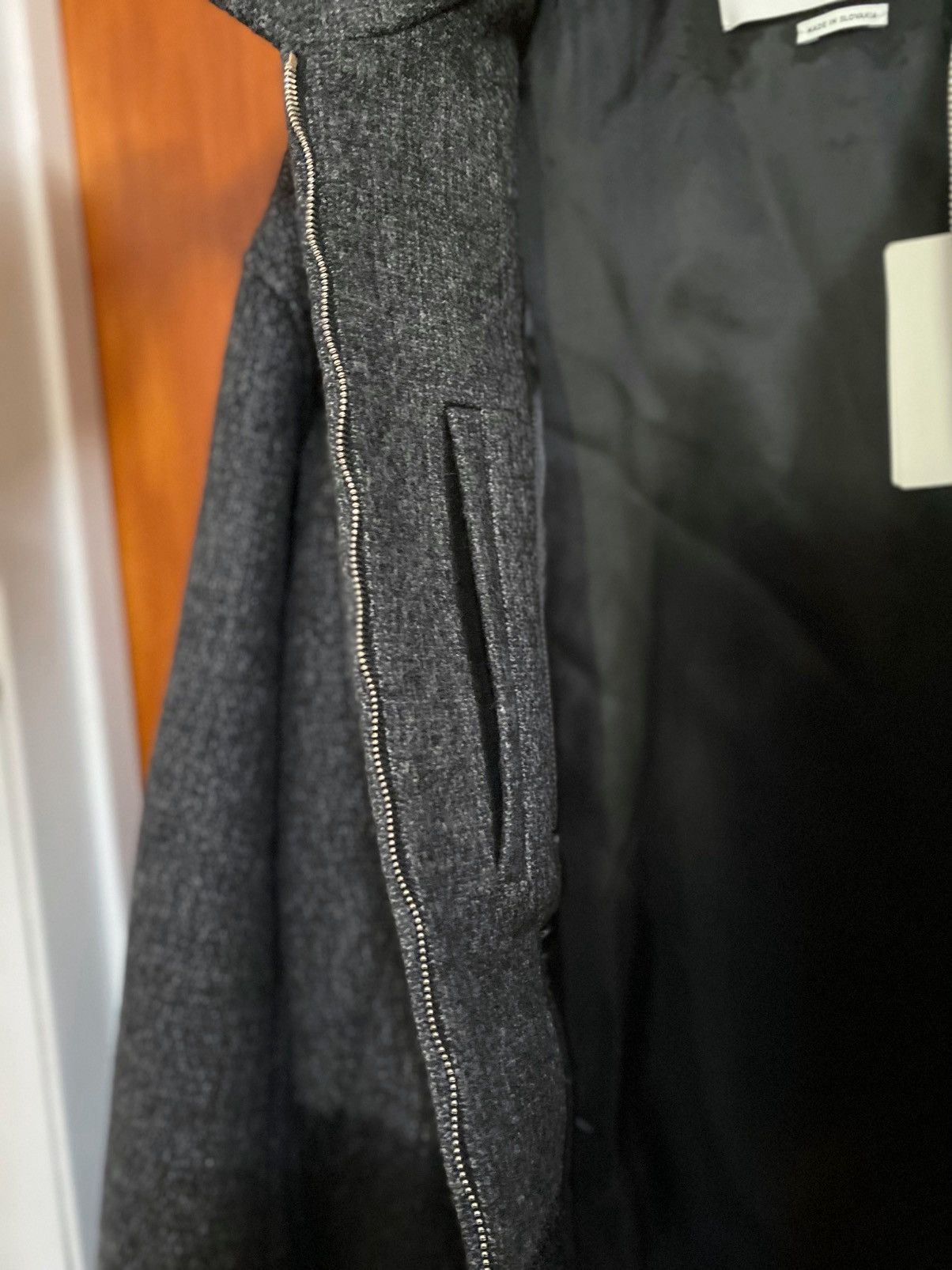 Lanvin Lanvin Wool-Blend Bomber Jacket size 48/us size M Size US M / EU 48-50 / 2 - 12 Thumbnail
