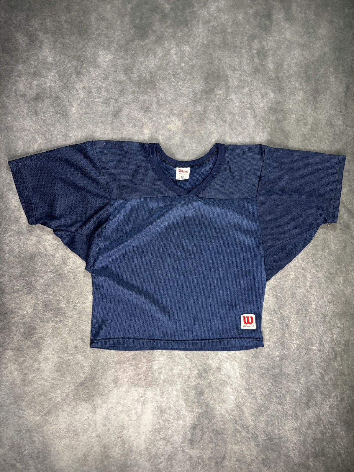Wilson Vintage Wilson Football Jersey Blank Crop Short 80s 90s Prac Size US S / EU 44-46 / 1 - 2 Thumbnail