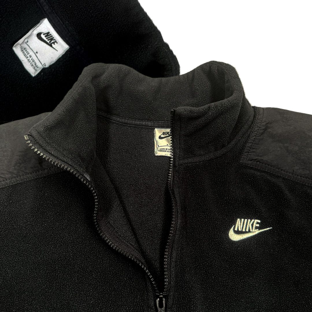 Nike Nike - 1/2 Zip Fleece Pullover Sweatshirt - Black - S Size US S / EU 44-46 / 1 - 4 Thumbnail