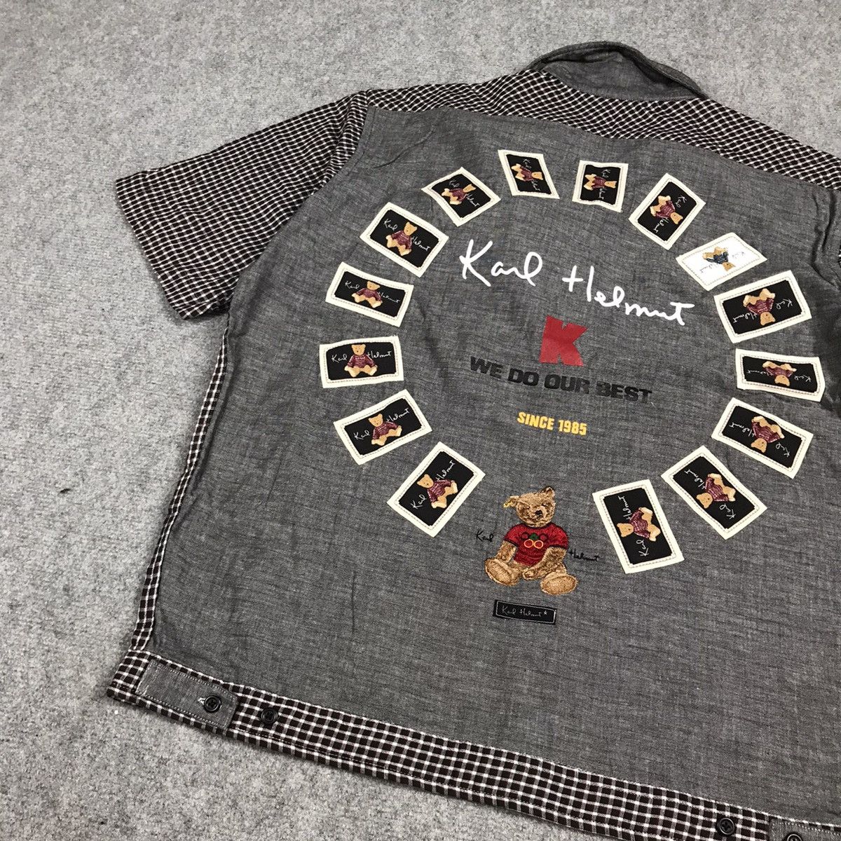 Karl Helmut × Pink House KARL HELMUT X PINK HOUSE BUTTON JACKET Size US M / EU 48-50 / 2 - 2 Thumbnail