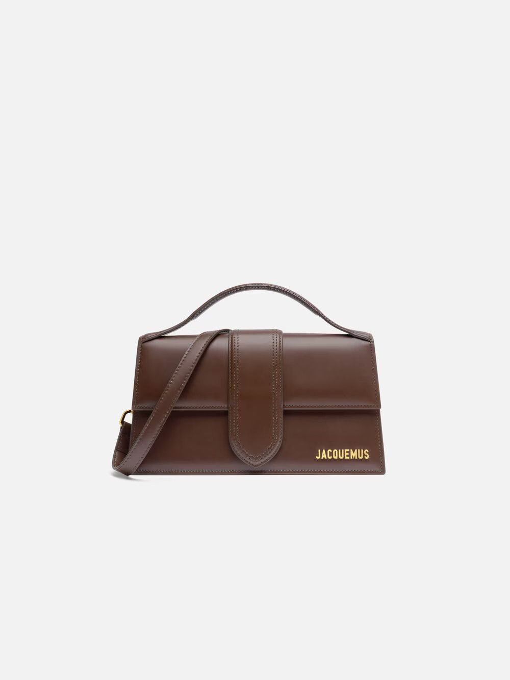 Jacquemus o1la1rc1a0925 Size: OS / Large Bambino Bag in Brown Size ONE SIZE - 1 Thumbnail