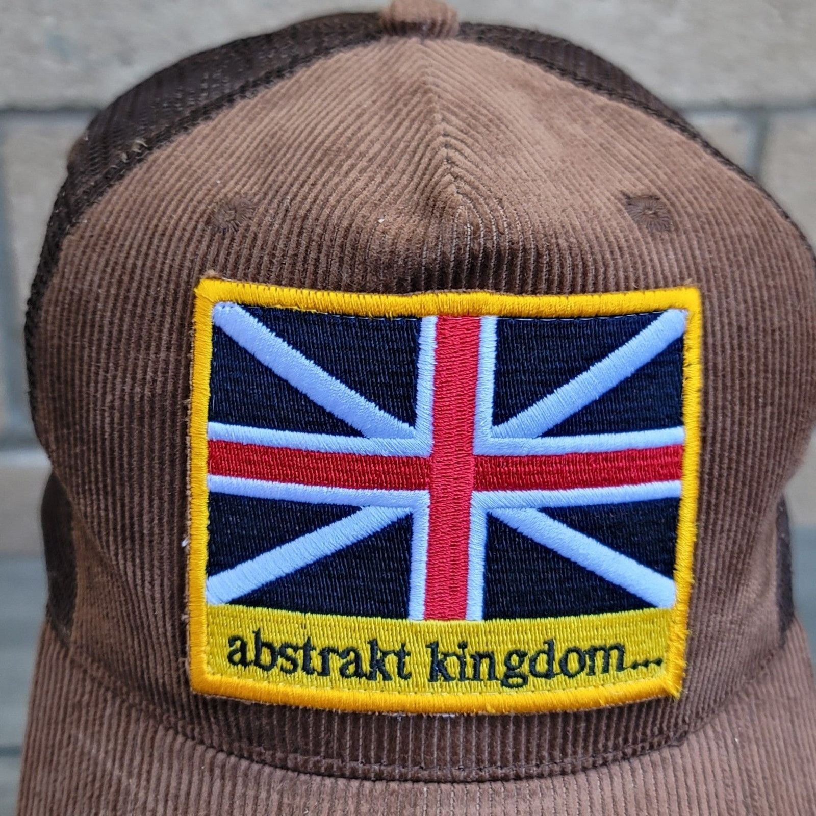 The Unbranded Brand Abstrakt Kingdom Corduroy Trucker Hat Size ONE SIZE - 3 Thumbnail