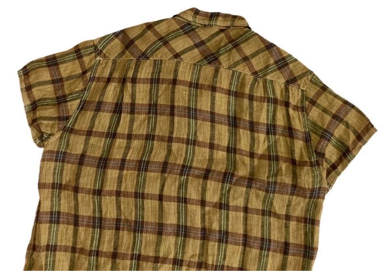 Kapital Kapital Vintage linen plaid short sleeves Size US XS / EU 42 / 0 - 5 Thumbnail