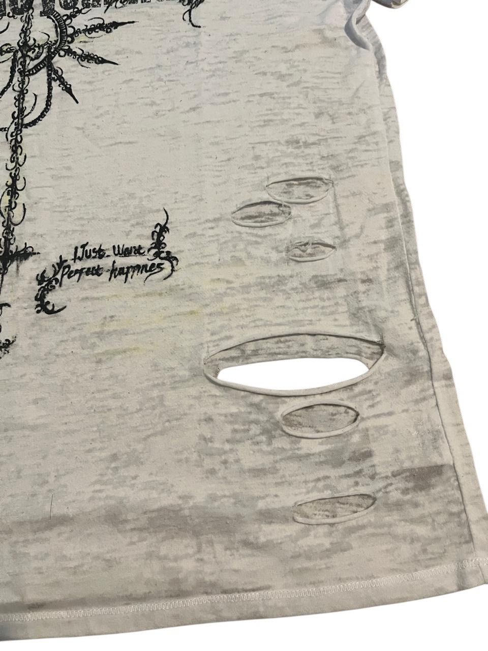 If Six Was Nine 2000s BACK NUMBER • Hand painted gothic distressed Size US M / EU 48-50 / 2 - 5 Thumbnail