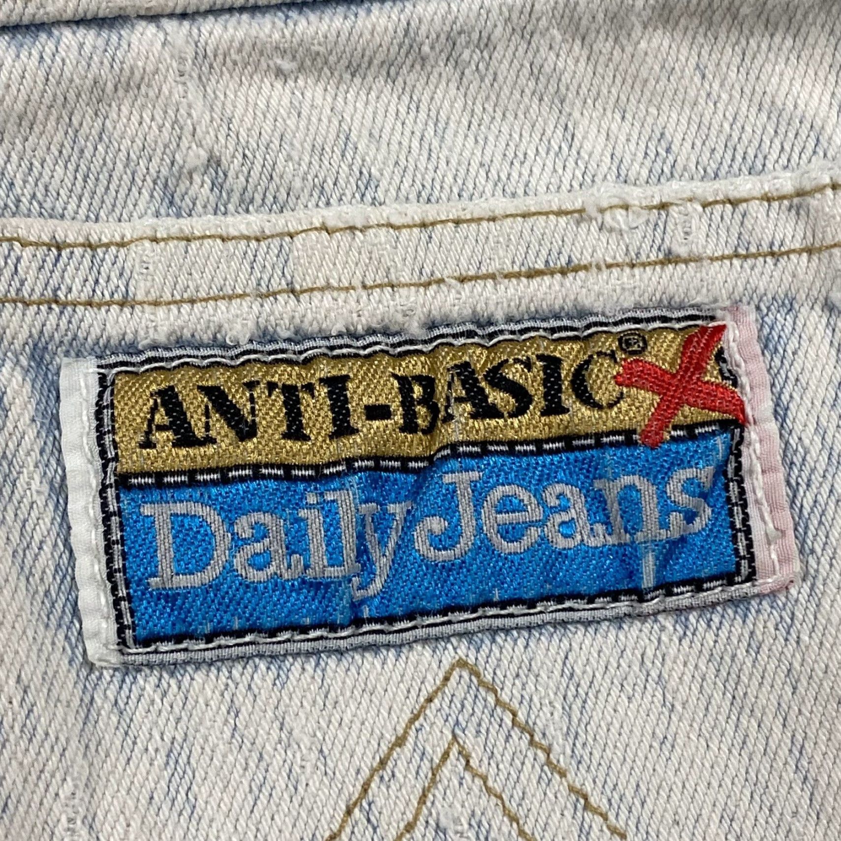 Vintage VINTAGE Anti-basic 80s High Waisted Cut-Off Mom Shorts Denim Jorts Women's 9/10 Blue New Wave Size 30" / US 8 / IT 44 - 7 Thumbnail