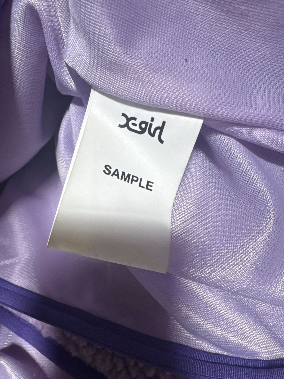 X-Girl AMAZING RARE VINTAGE X-GIRL SAMPLE PURPLE WOOL ANORAK Size S / US 4 / IT 40 - 5 Thumbnail