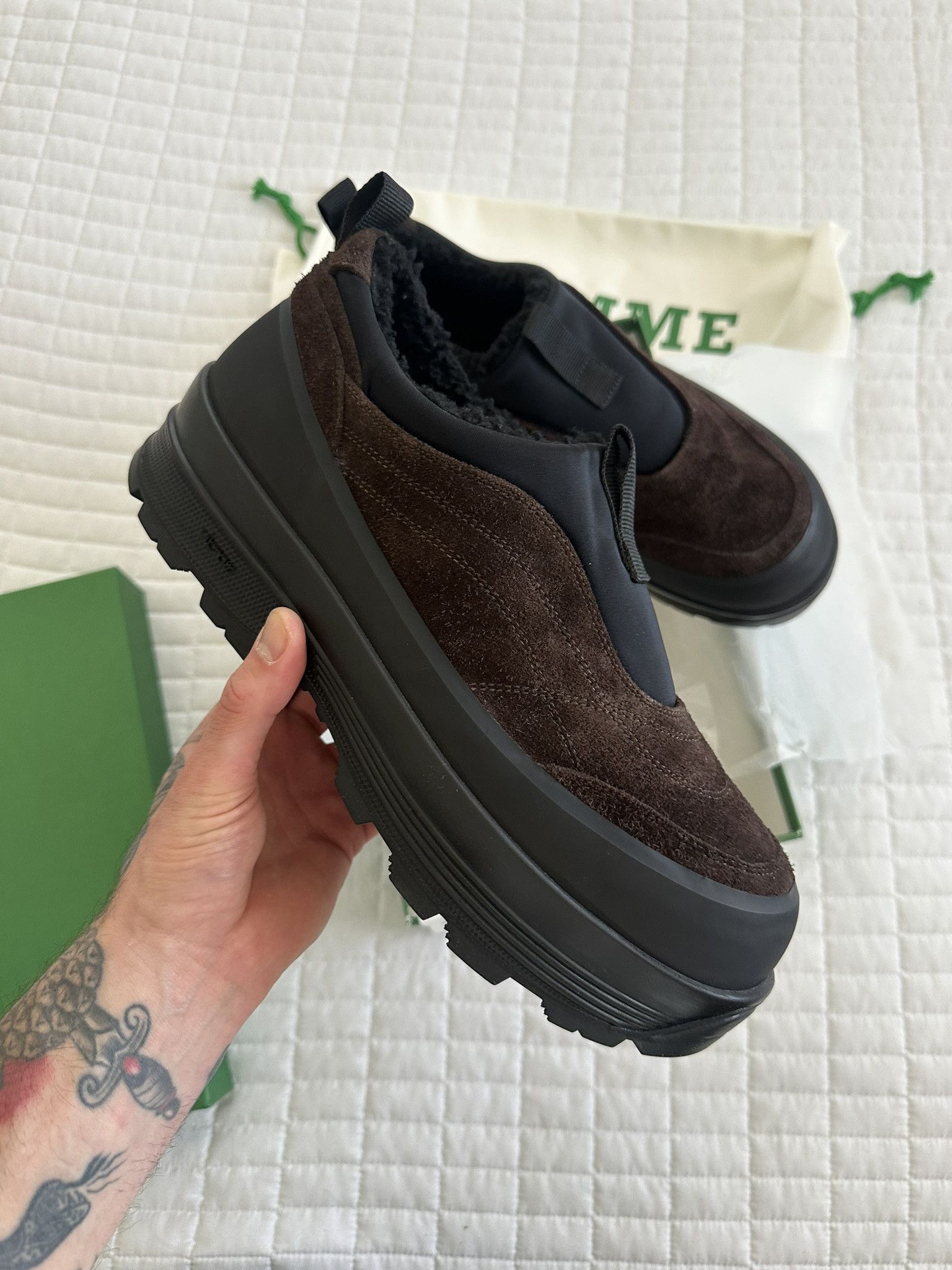 Diemme Diemme Badia Basso Shearling Bison Suede Size US 13 / EU 46 - 8 Thumbnail