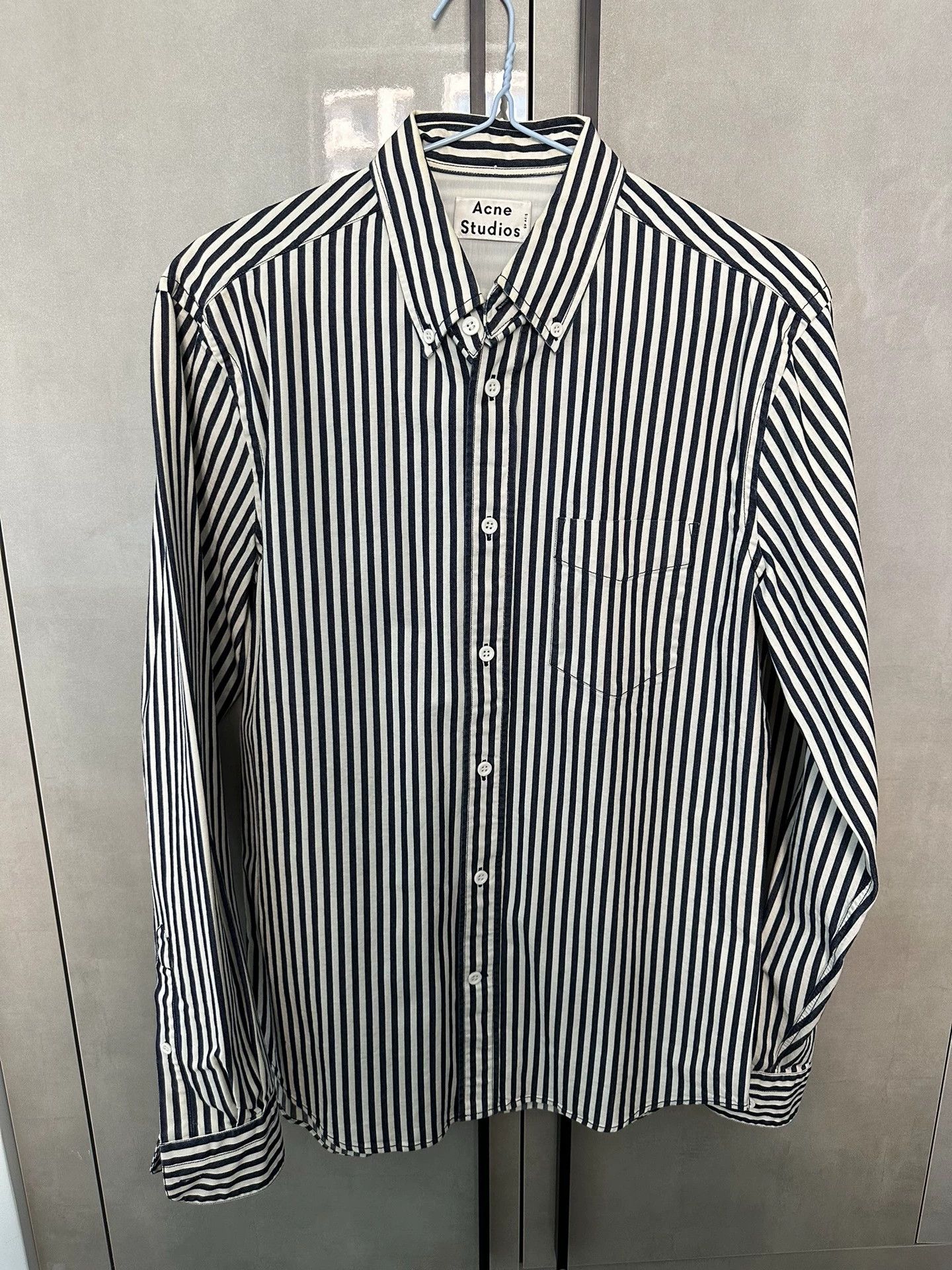 Acne Studios Acne Studio stripe shirt- -DMC Size US M / EU 48-50 / 2 - 1 Thumbnail