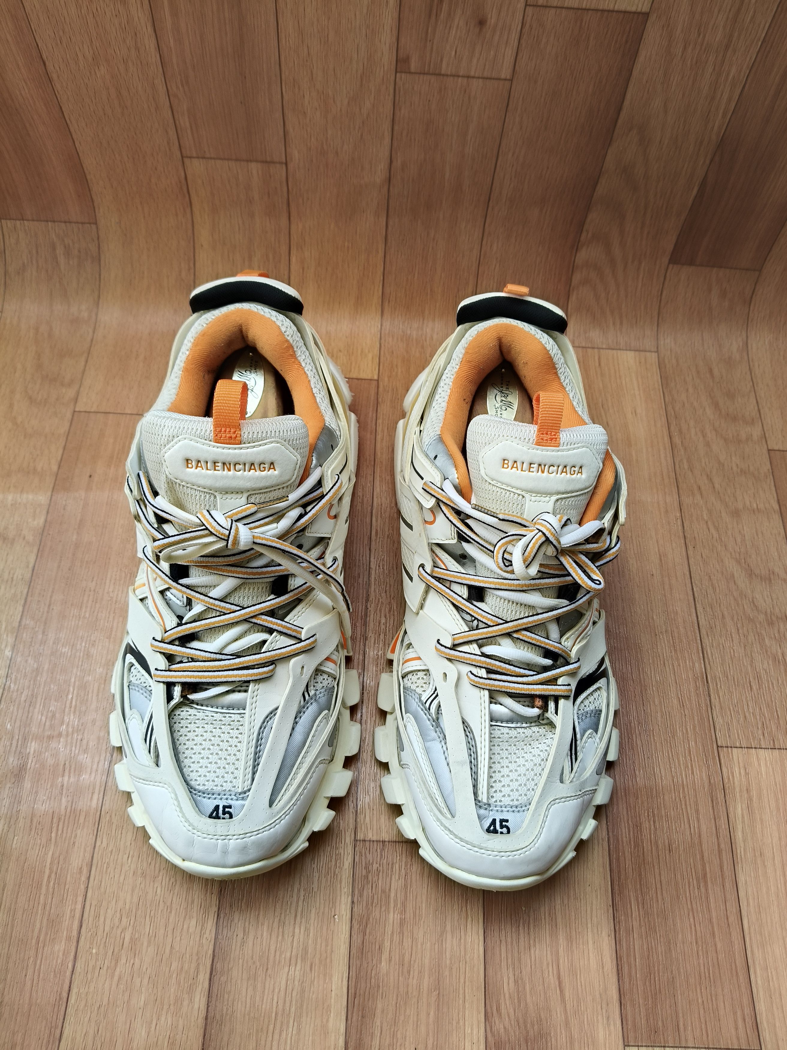 Balenciaga 💥 BALENCIAGA TRACK ORANGE Size US 12.5 / EU 45-46 - 2 Thumbnail