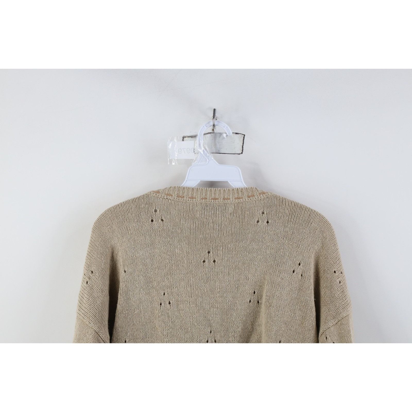 Vintage Vintage 90s Christmas Bear Mohair Blend Cardigan Sweater Size L / US 10 / IT 46 - 12 Thumbnail
