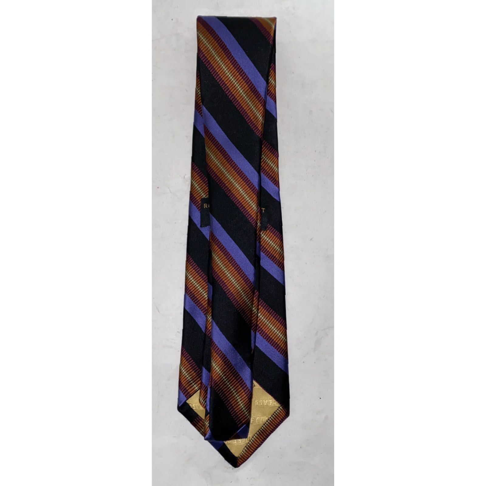 Robert Talbott Nordstrom Robert Talbott Silk Tie Multi Color Striped Tie Men Size ONE SIZE - 4 Thumbnail