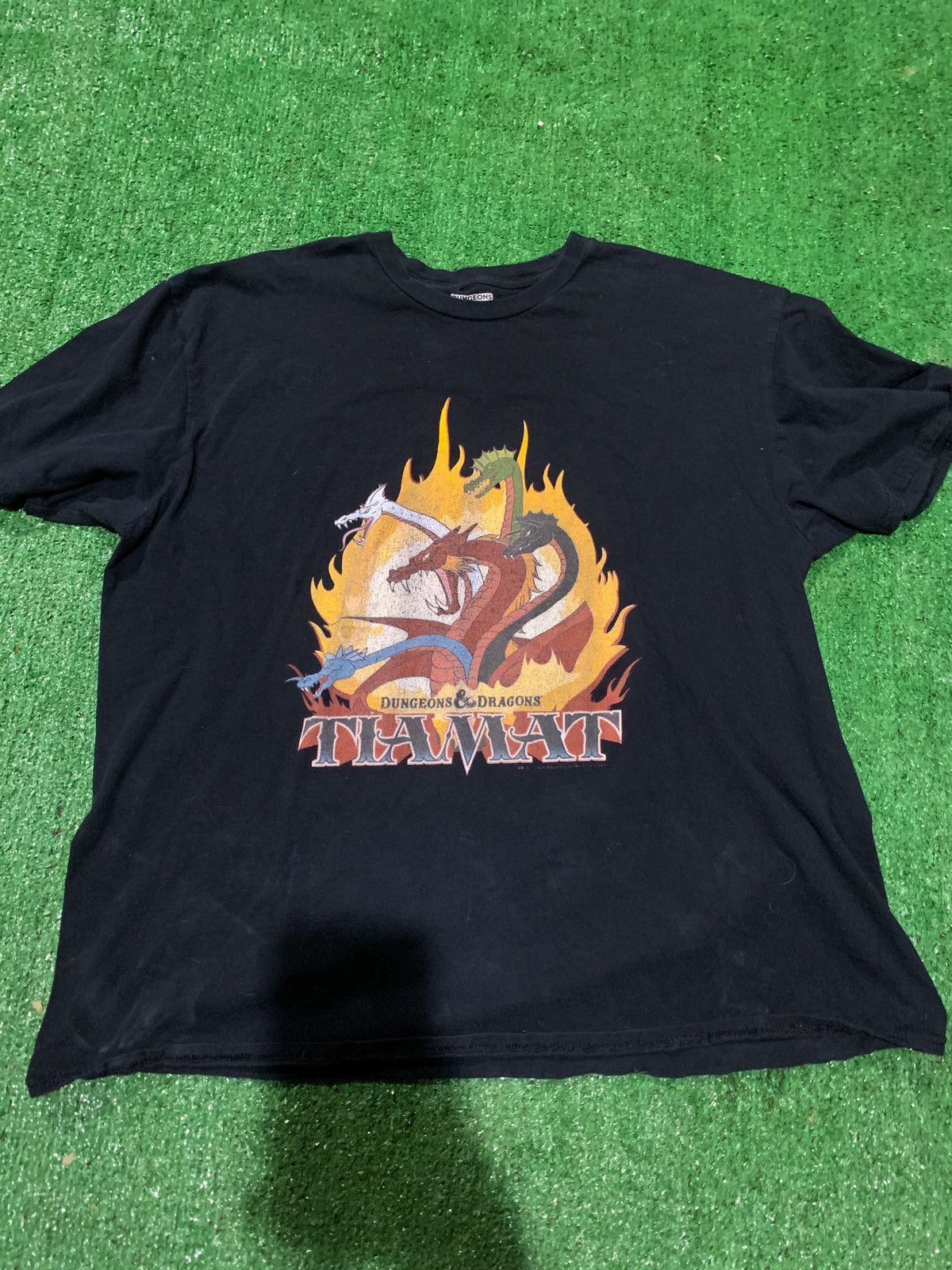 Fruit Of The Loom × Vintage 90’s VTG Dungeon’s And Dragons T Shirt Size US XL / EU 56 / 4 - 2 Thumbnail