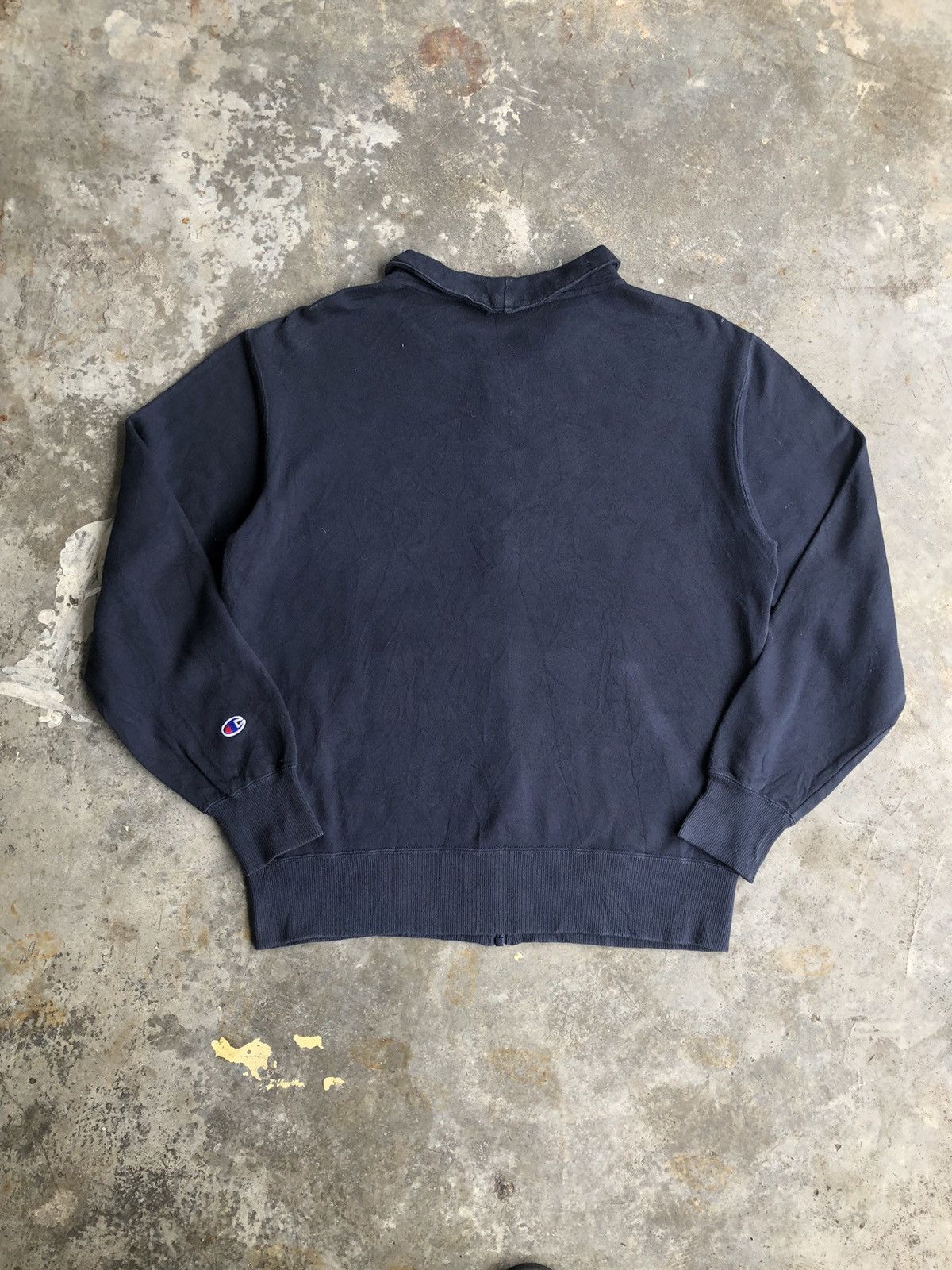 Champion × Vintage Vintage 90s Champion Small Embroidery Logo Zipper Sweater Size US M / EU 48-50 / 2 - 11 Thumbnail