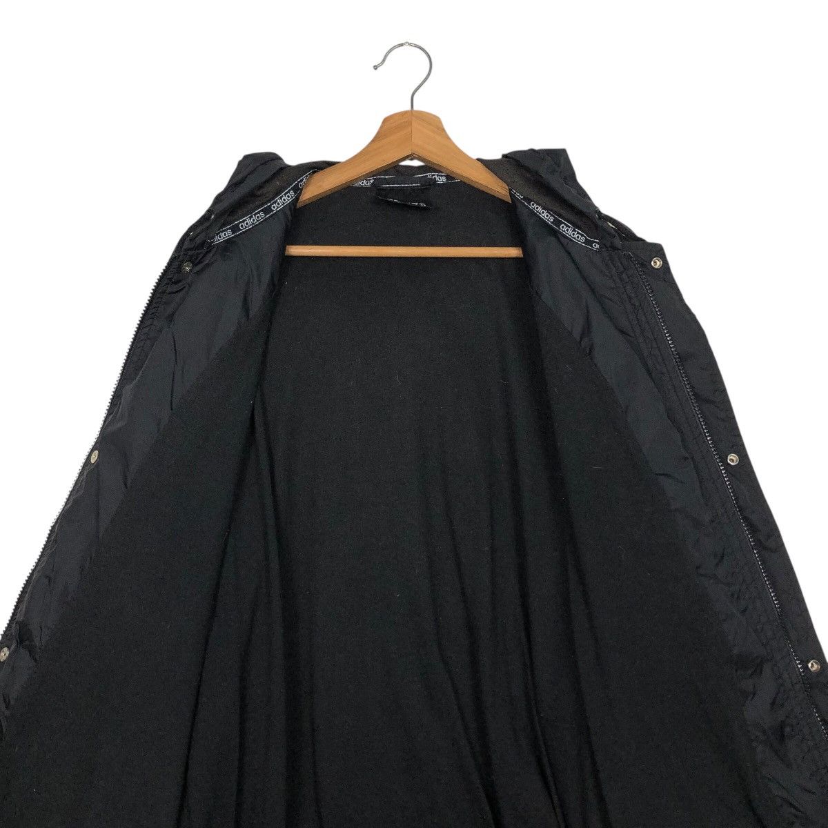 Adidas 📌Vintage Bomber Light Jacket Rich Black Adidas Size US L / EU 52-54 / 3 - 16 Thumbnail