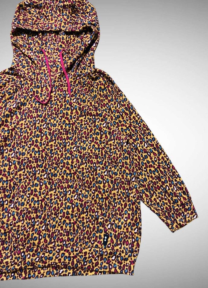 mercibeaucoup Mercibeaucoup Jevous Enprie Leopard Print Oversized Hoodie Size L / US 10 / IT 46 - 6 Thumbnail