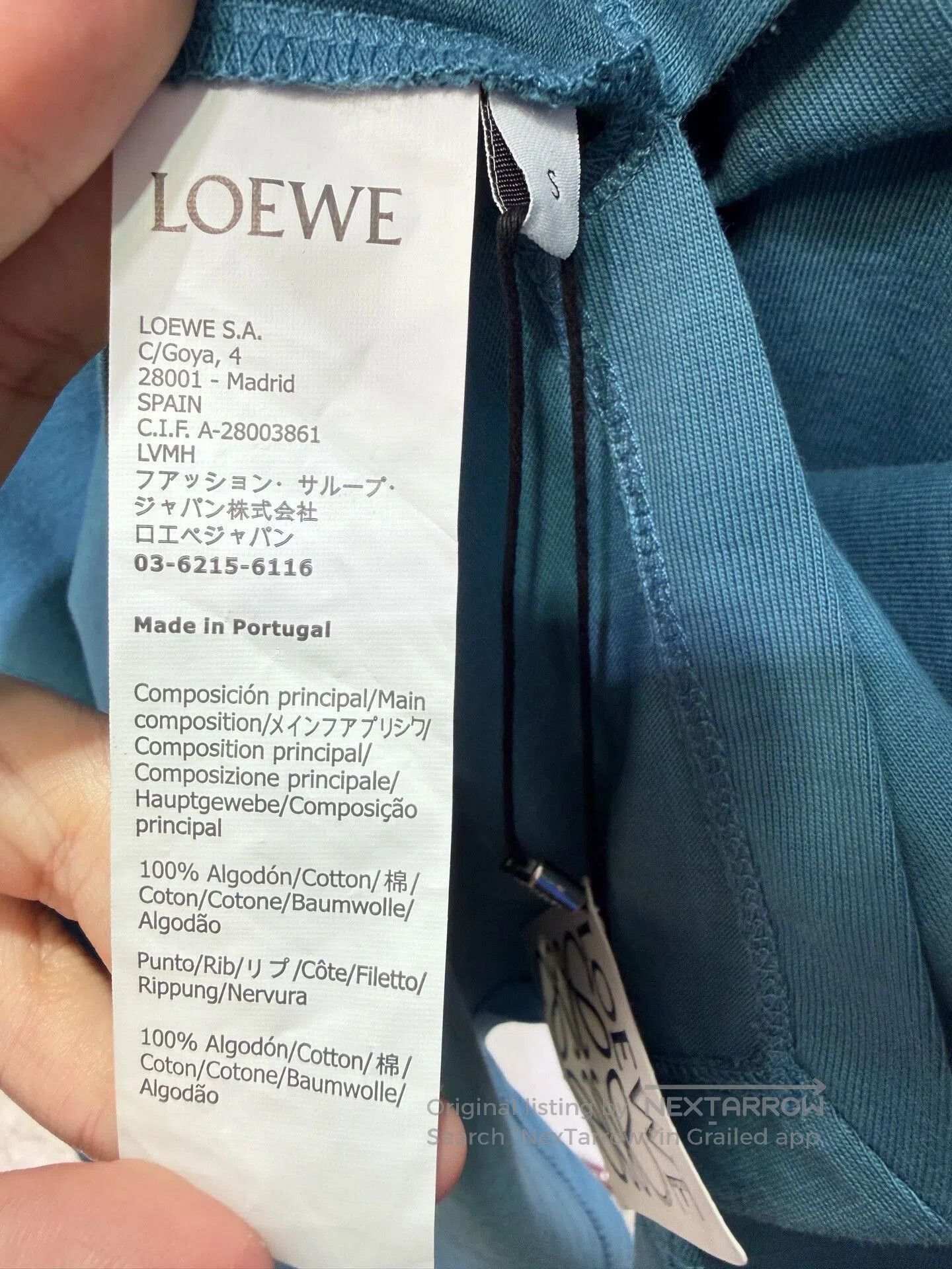 Loewe Loewe Short Sleeve Embroidered T-Shirt. Size S / US 4 / IT 40 - 5 Thumbnail