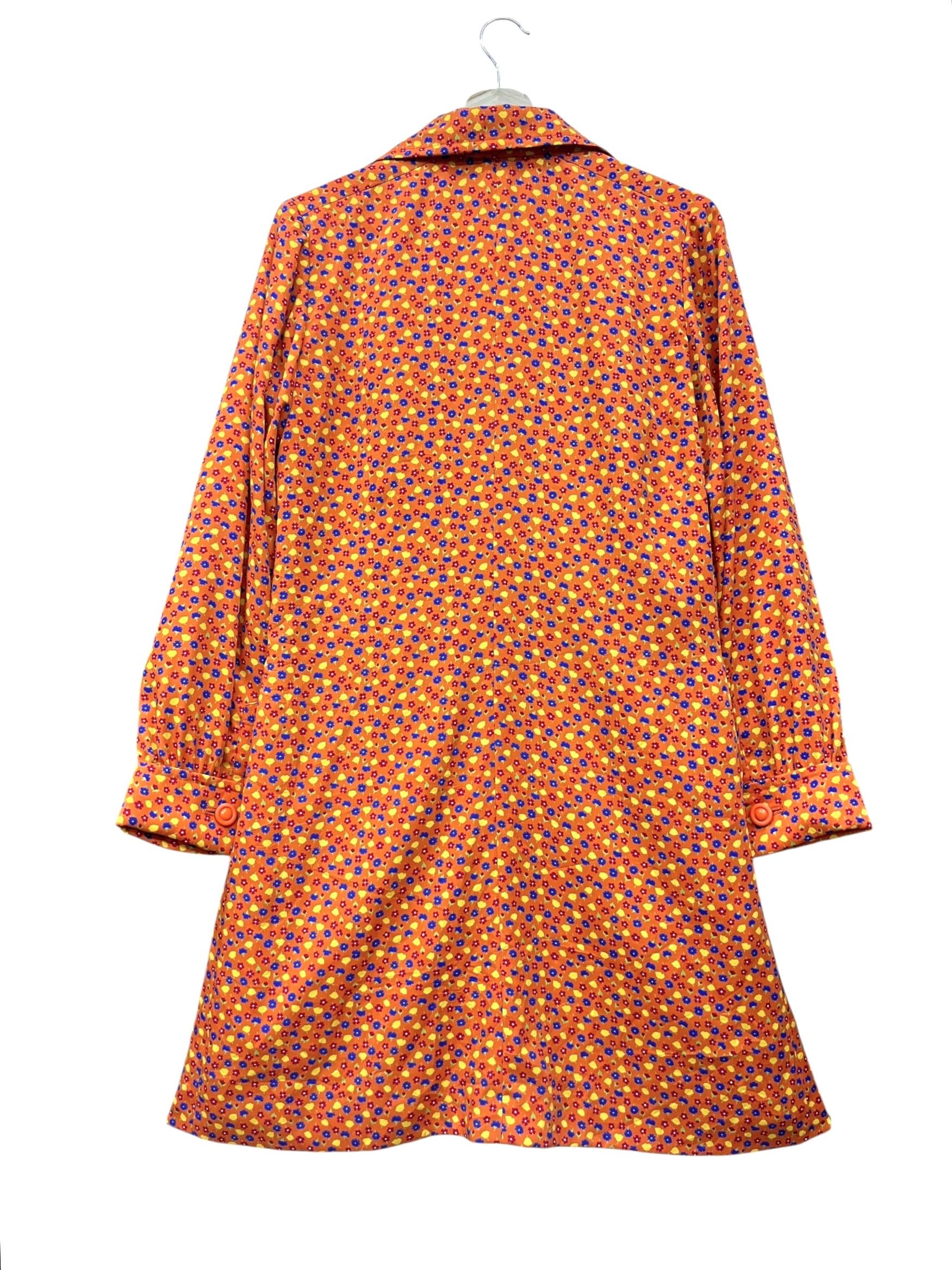 Yves Saint Laurent 🔥Vintage Yves Saint Laurent Floral Half Button Dress Japan Size M / US 6-8 / IT 42-44 - 3 Thumbnail