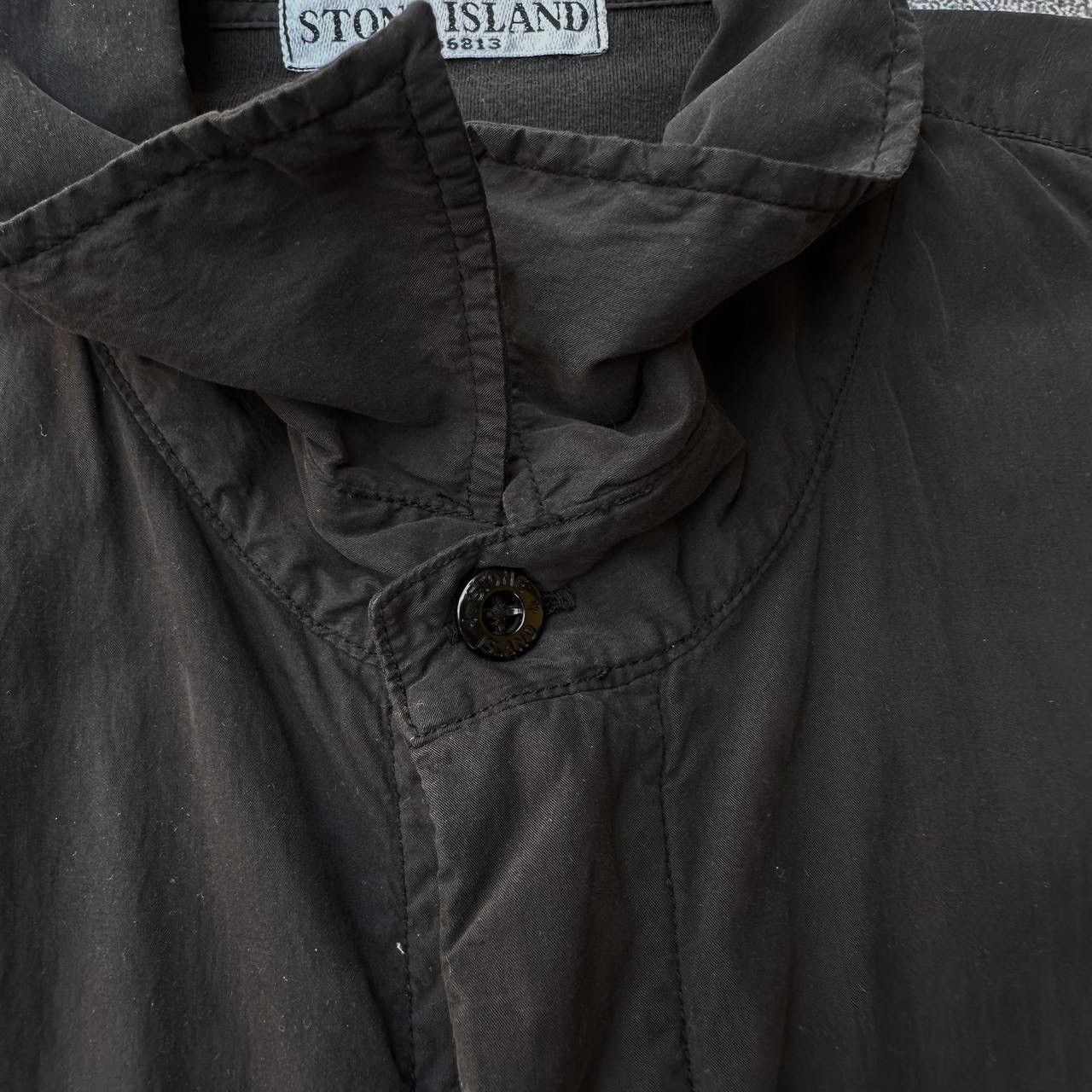 Stone Island Stone Island 2011 Black Cotton Nylon Overshirt Size US XXL / EU 58 / 5 - 13 Thumbnail