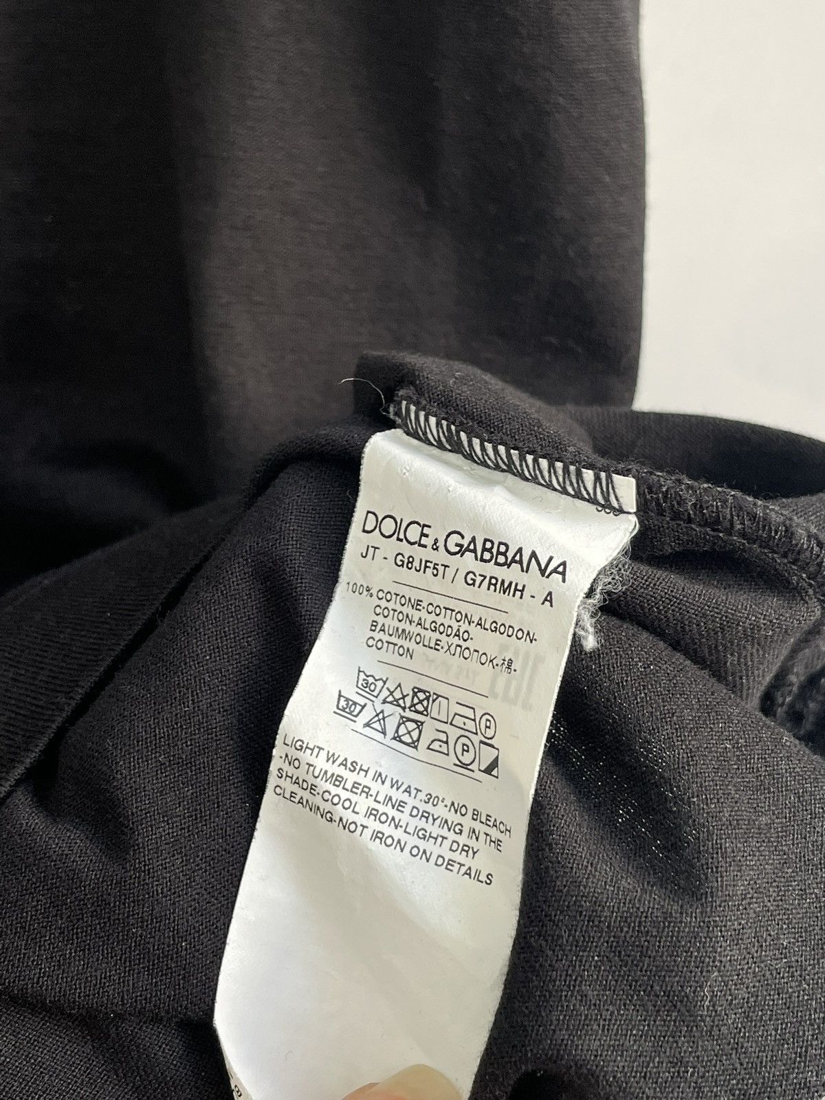 Dolce & Gabbana V-neck hype rare y2k dolce Gabbana t shirt tee Size US M / EU 48-50 / 2 - 6 Thumbnail