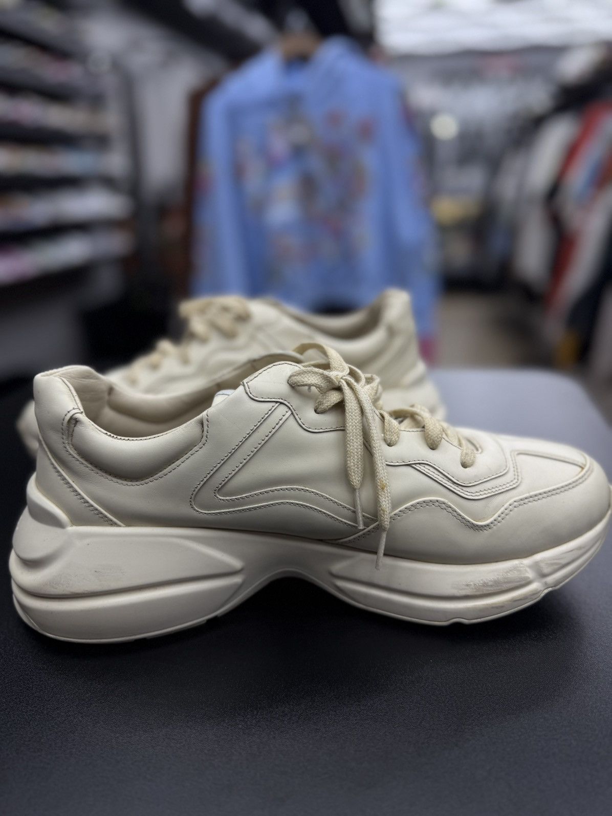 Gucci Gucci Rhyton Sneakers Size 11.5G/12US Size US 12 / EU 45 - 10 Thumbnail