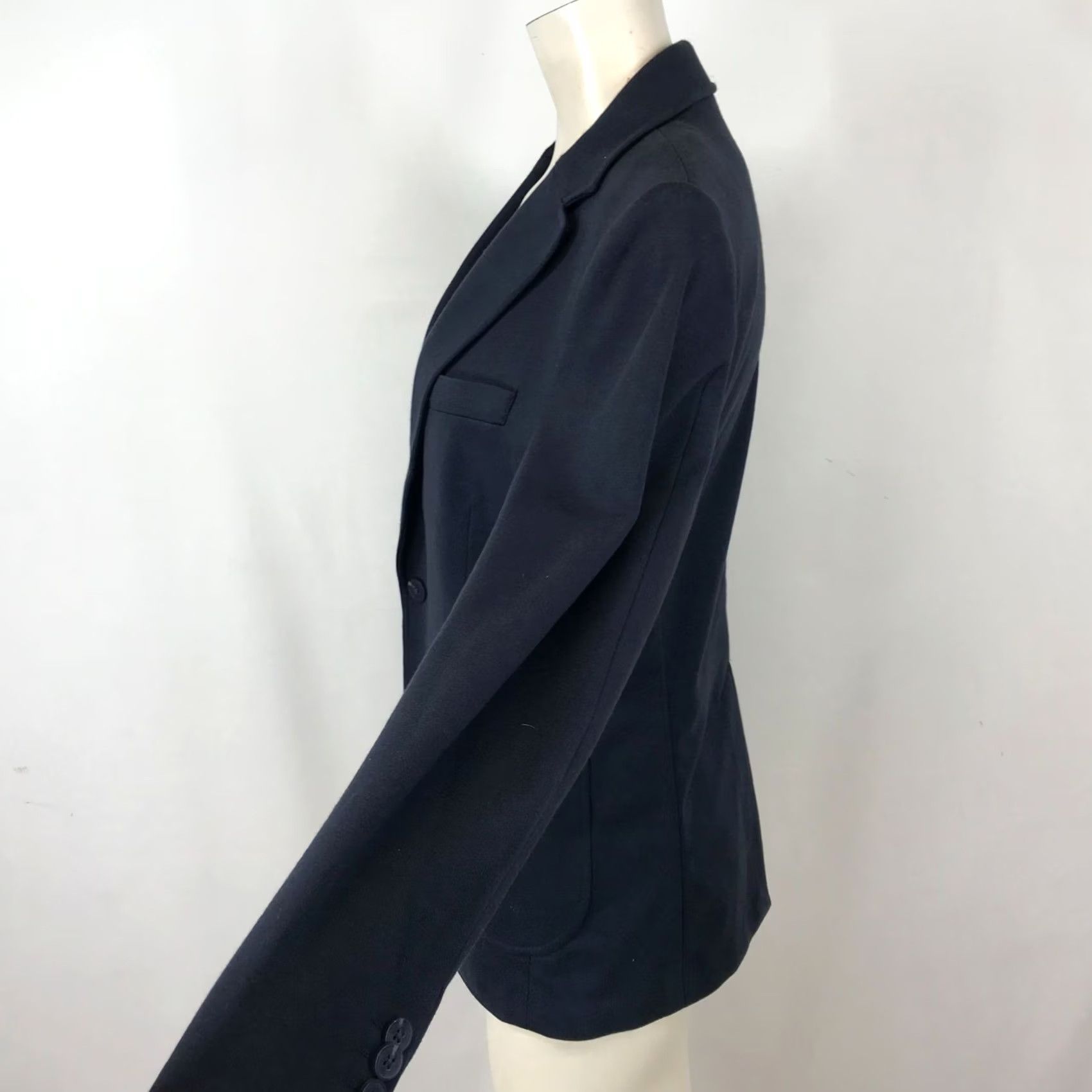 Vintage 01.ALGO MENS BLAZER Shirt SMALL SHORT NAVY Size US 29 - 4 Thumbnail