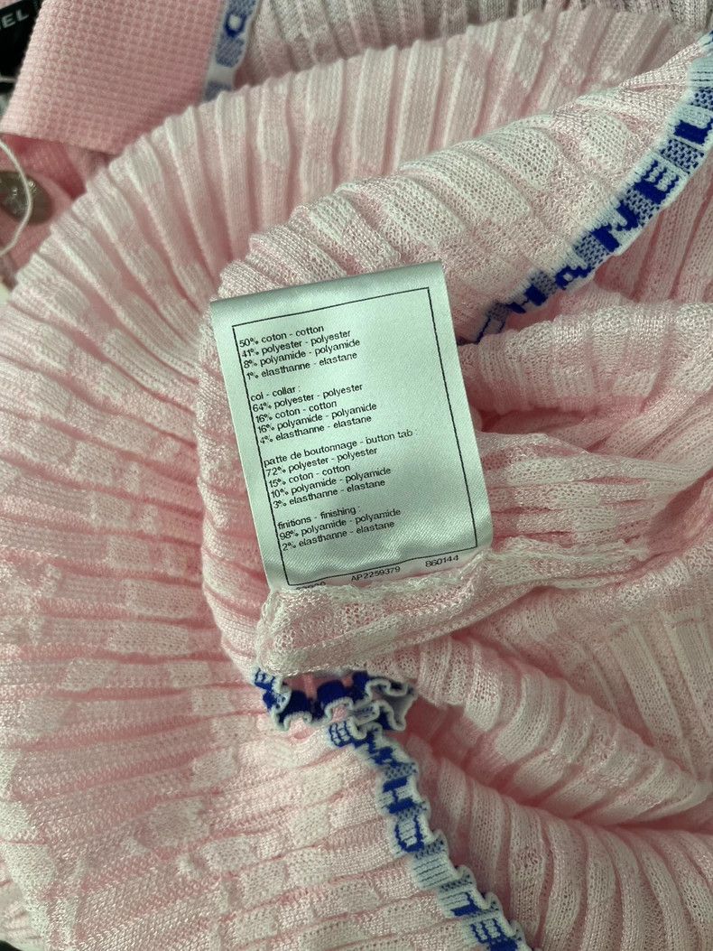 Chanel Chanel 24S pink knitted dress Size XXS / US 00 / IT 34 - 7 Thumbnail