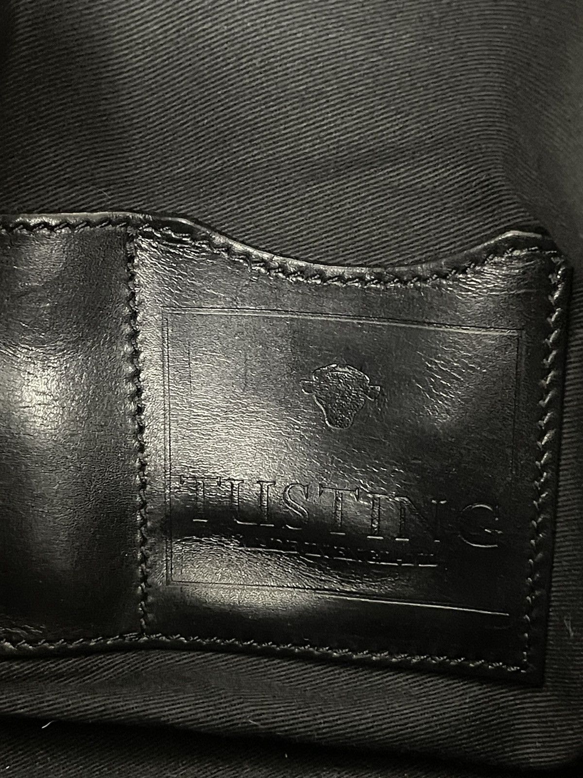 Leather Rare!🔥 Tusting England Leather Bag / Nice Design Size ONE SIZE - 8 Thumbnail