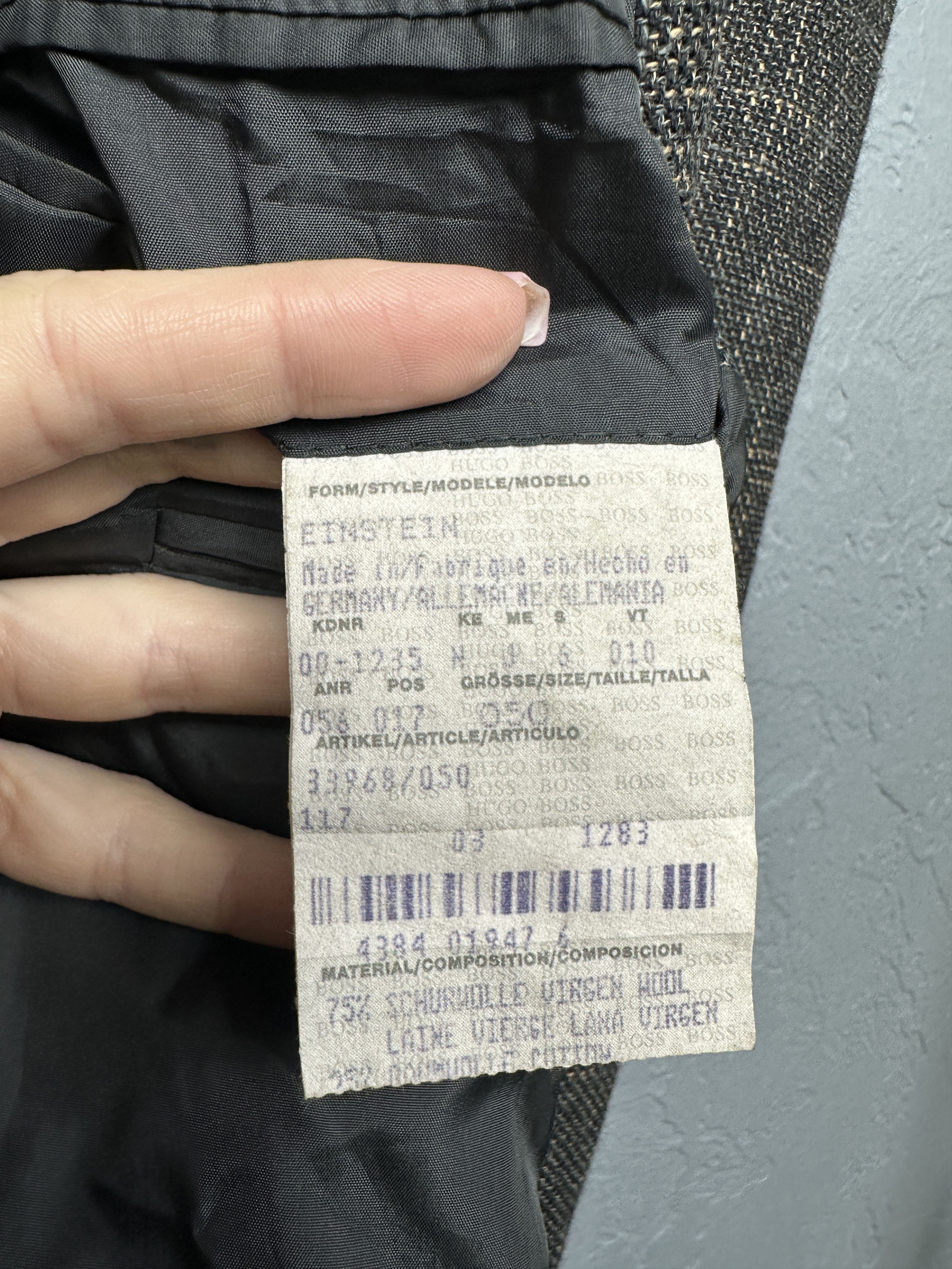Hugo Boss Hugo Boss Vintage Mens Wool Blazer Jacket 3 buttons Size US XL / EU 56 / 4 - 3 Thumbnail