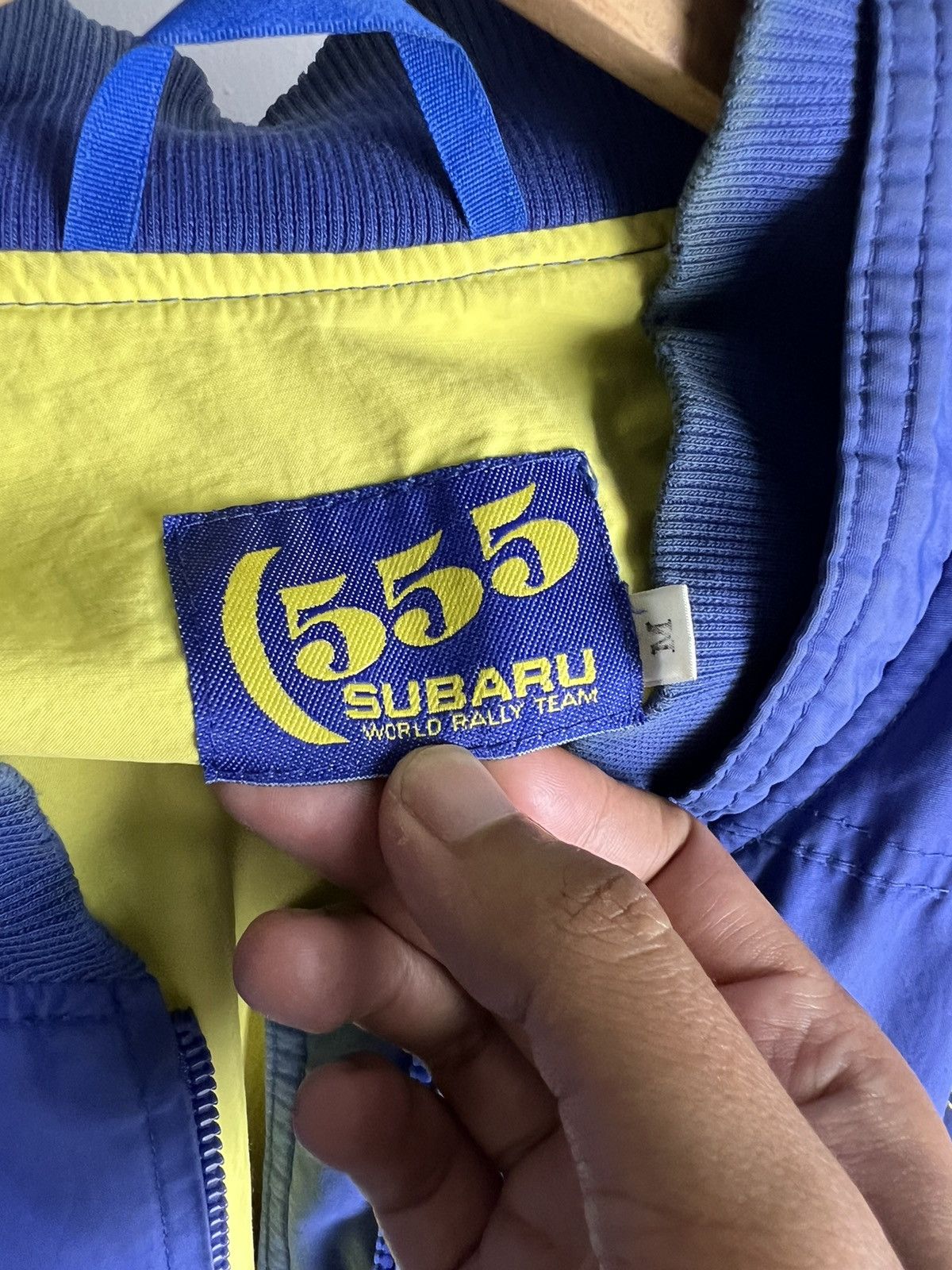 Japanese Brand × Vintage Vintage 1998s SuperRare Subaru 555 Rally Jackets for GC8 Size US M / EU 48-50 / 2 - 6 Thumbnail