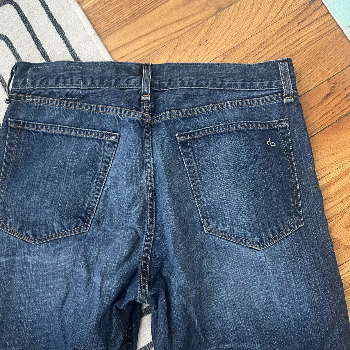 Other × Rag & Bone Rag & Bone RB 15X Tailored Workwear Jeans Straight Fit Blue Size US 33 - 4 Thumbnail