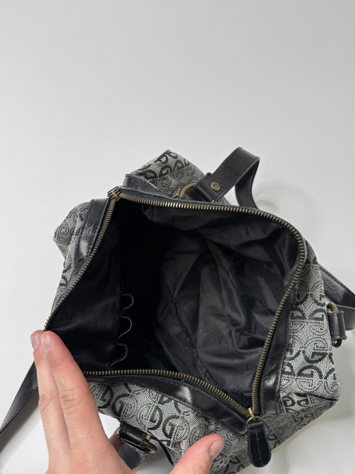 Vintage Vintage avant garde canvas bag swag y2k if6was9 lgb drip 00s Size ONE SIZE - 7 Thumbnail