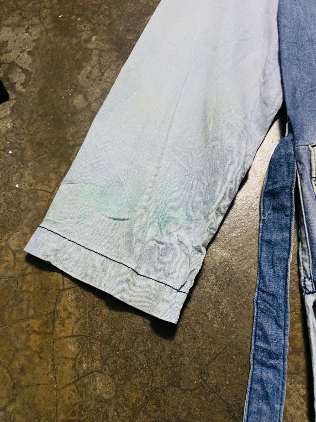 Japanese Brand Voguish Denim Long Jacket Size US M / EU 48-50 / 2 - 4 Thumbnail