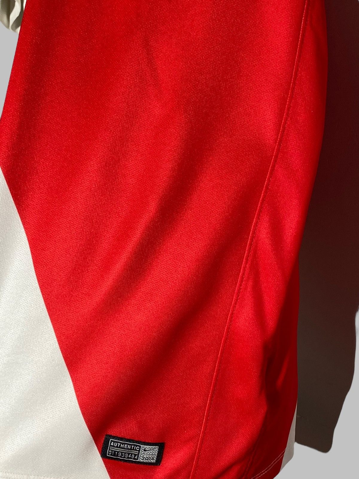 Nike Nike AS Monaco 2014 2015 Home Football Shirt Soccer Jersey Size US L / EU 52-54 / 3 - 7 Thumbnail