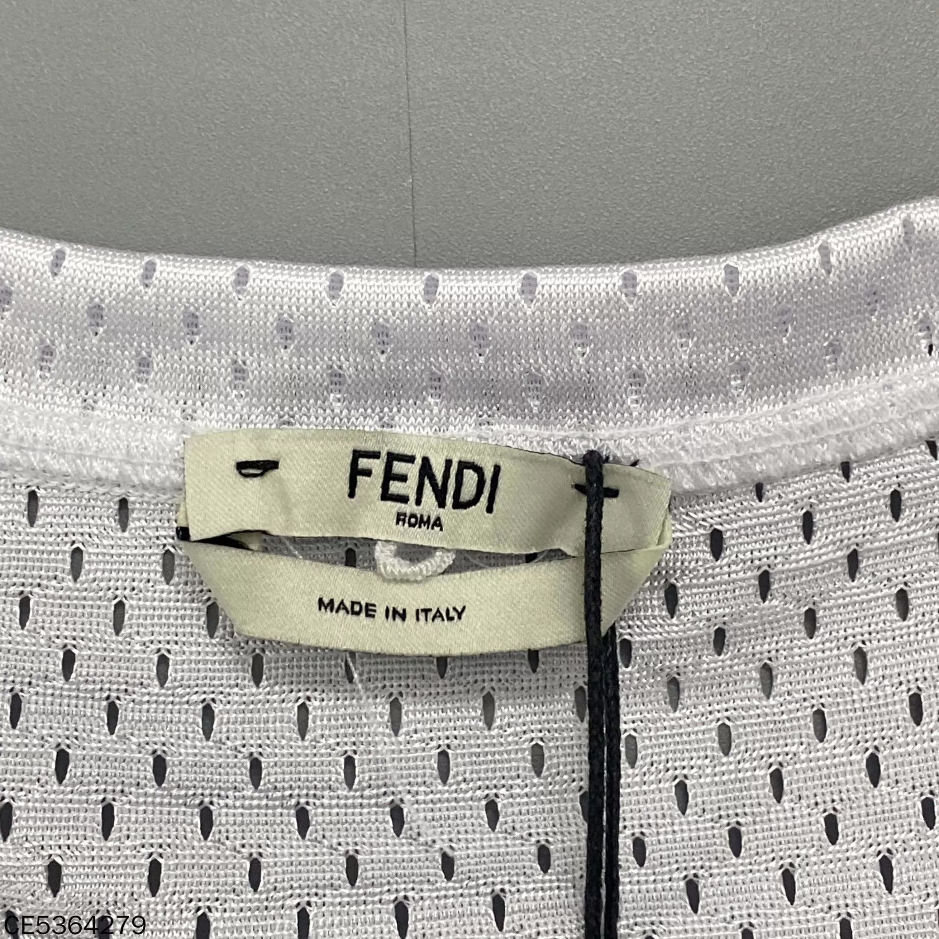 Fendi FENDI Breathable Logo Tank Top Size 42 Size M / US 6-8 / IT 42-44 - 4 Thumbnail