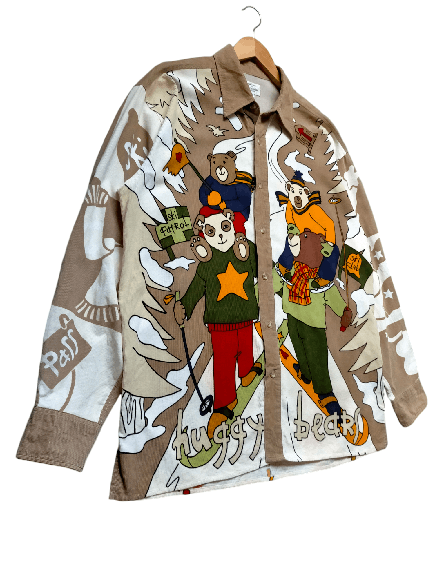 Jean Charles De Castelbajac Vintage JC De Castelbajac Art Pattern Shirts Size US L / EU 52-54 / 3 - 3 Thumbnail