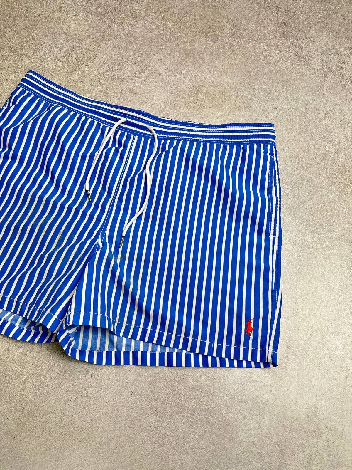 Polo Ralph Lauren Vintage Polo Ralph Lauren RRL Striped Swimming Shorts XL Size US 36 / EU 52 - 3 Thumbnail