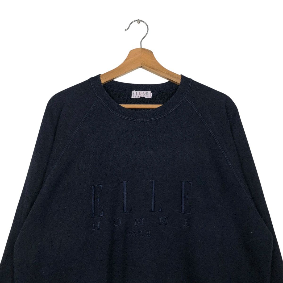 Vintage 🔥VINTAGE SWEATSHIRT ELLE HOMME PARIS BIG LOGO ISSEY MIYAKE Size US L / EU 52-54 / 3 - 5 Thumbnail